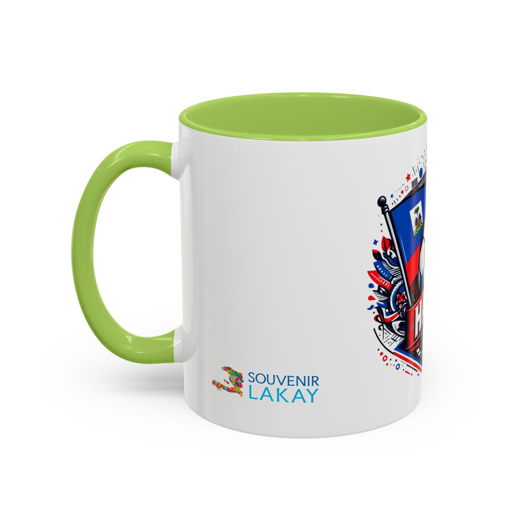Ayiti World cup 2026 collection Accent Coffee Mug (11, 15oz)