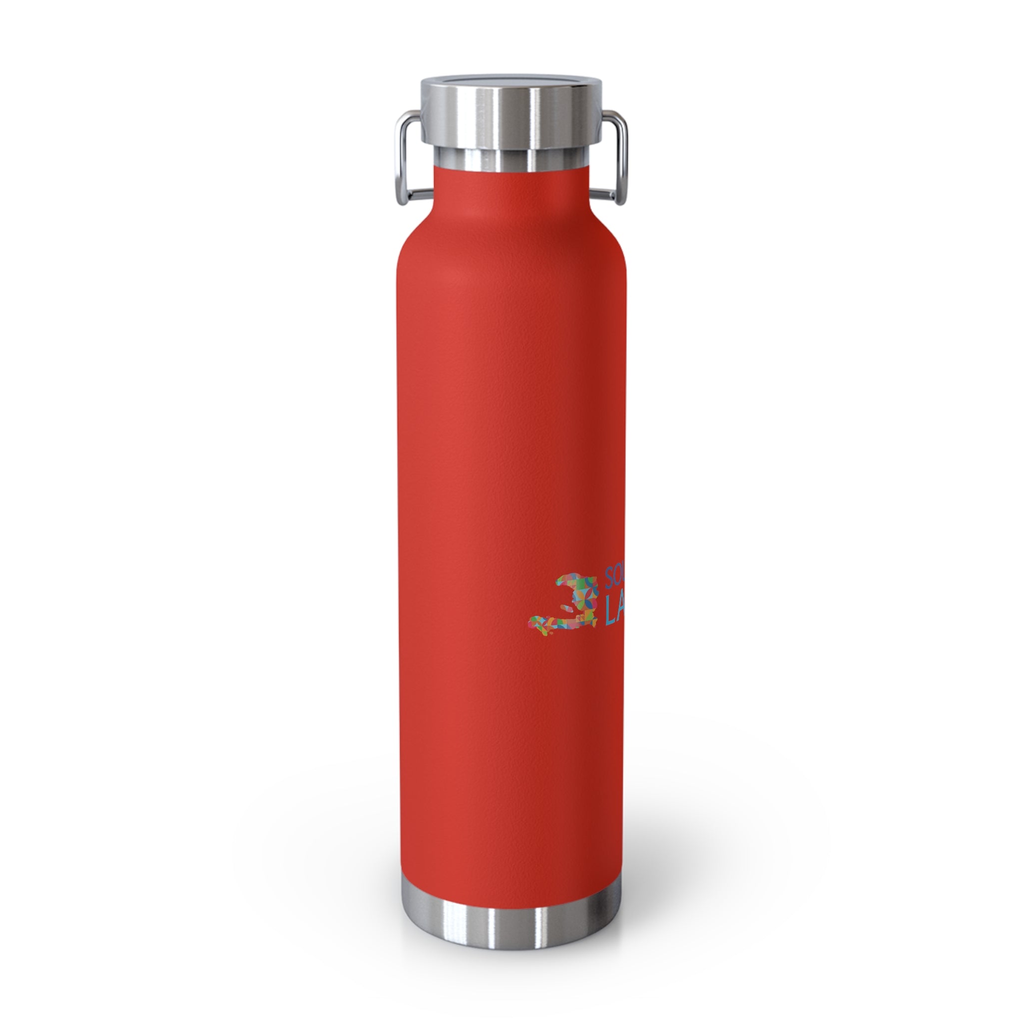 Haiti Soccer 2026 Copper Vacuum Insulated Bottle – 22oz Souvenir Lakay Water Bottle