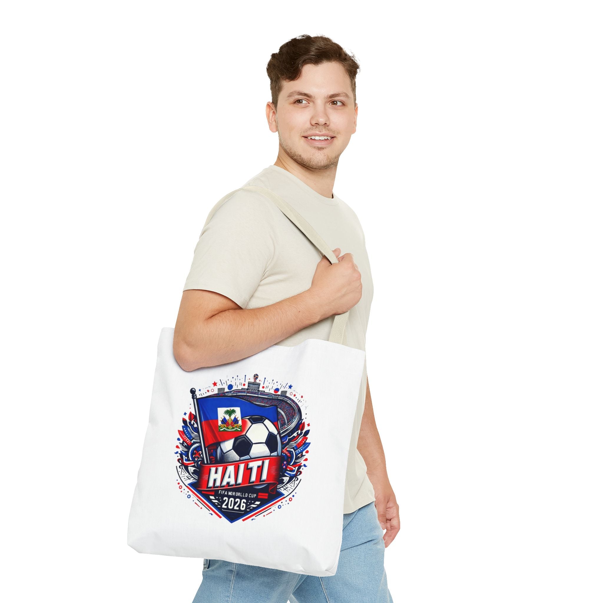 Haiti 2026 Soccer Tote Bag — World Cup Football Fan Gear