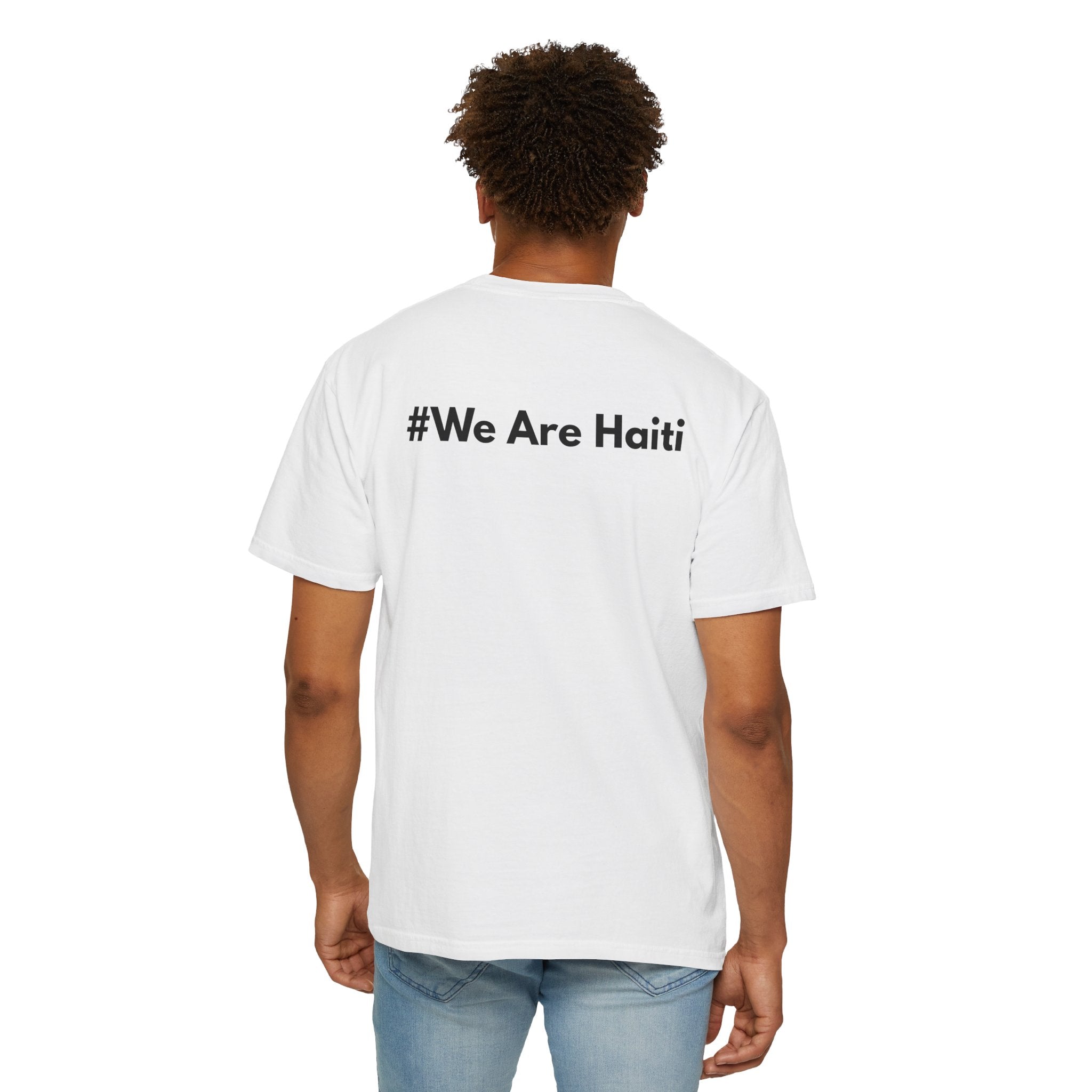Haiti Flag T-Shirt — “#Nou Se Ayiti” / #WeAreHaiti Solidarity Tee