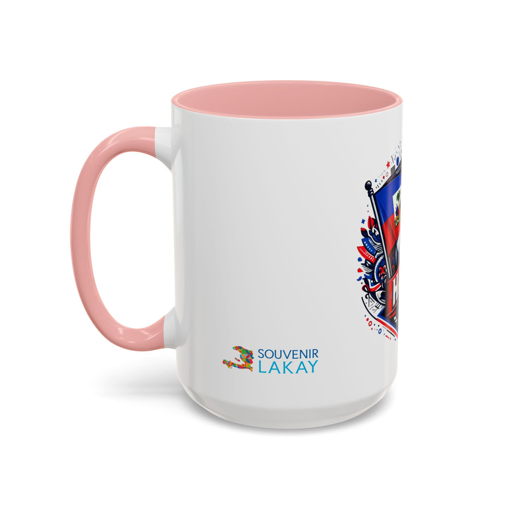 Ayiti World cup 2026 collection Accent Coffee Mug (11, 15oz)