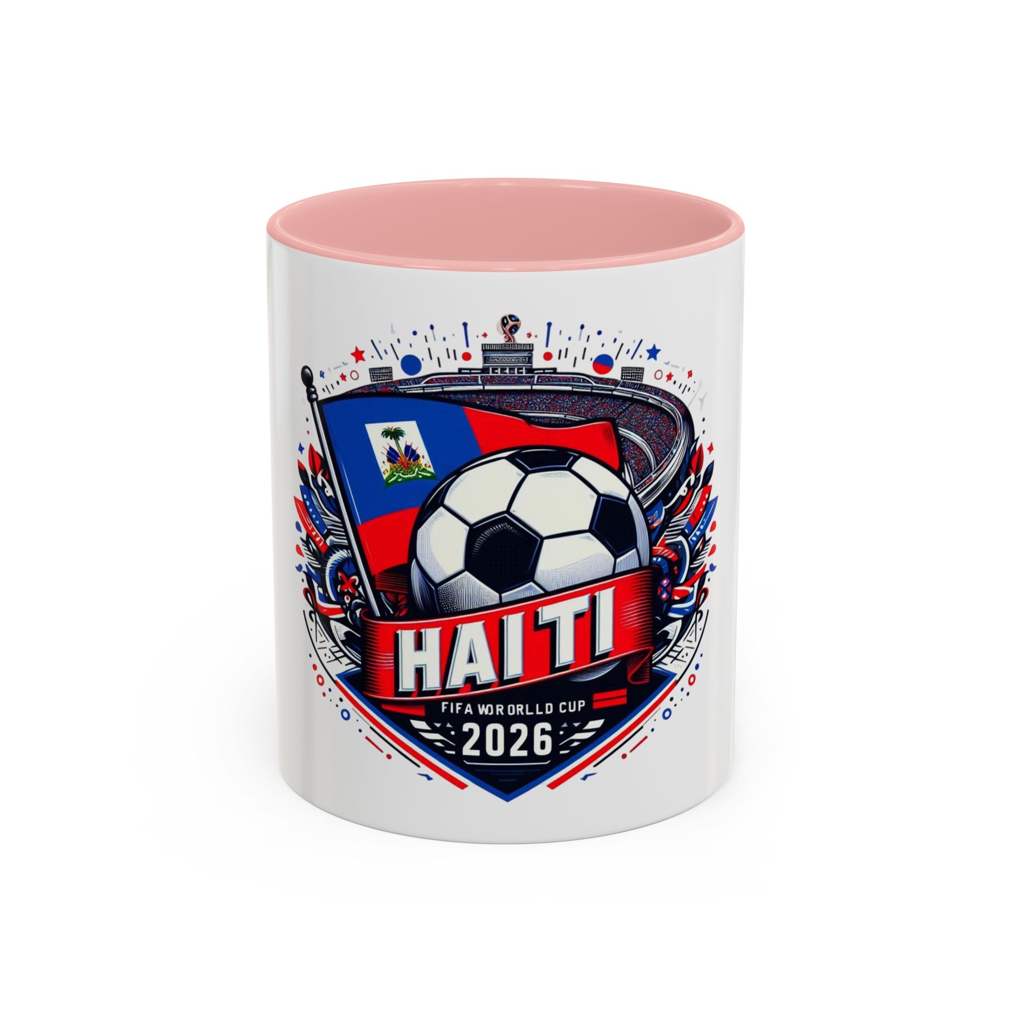 Ayiti World cup 2026 collection Accent Coffee Mug (11, 15oz)