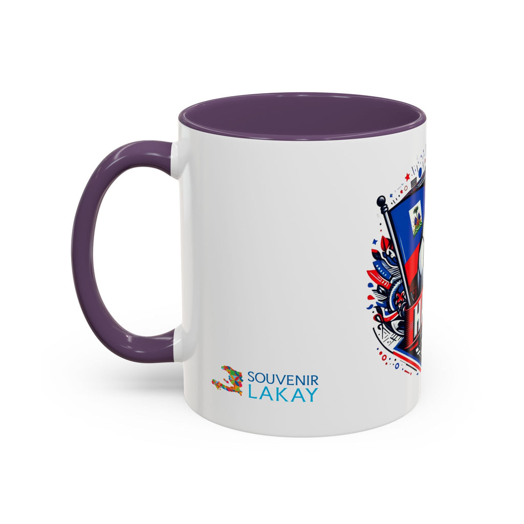 Ayiti World cup 2026 collection Accent Coffee Mug (11, 15oz)