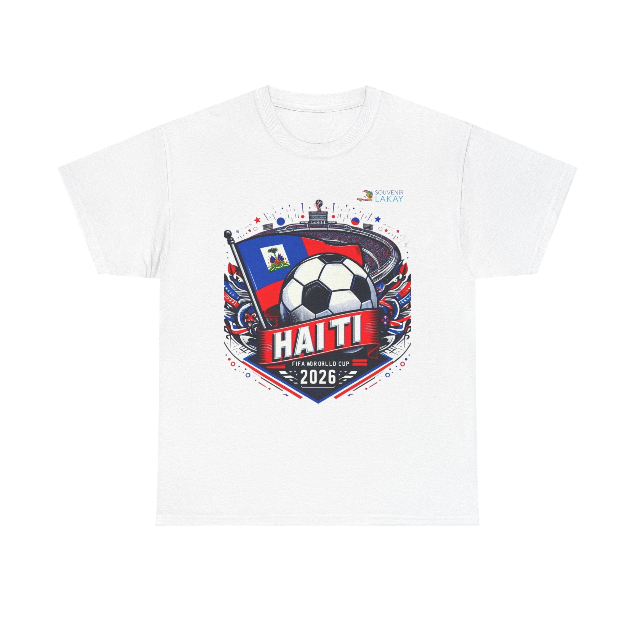 Haiti 2026 Soccer Fan Tee — Flag & Football Supporter Shirt