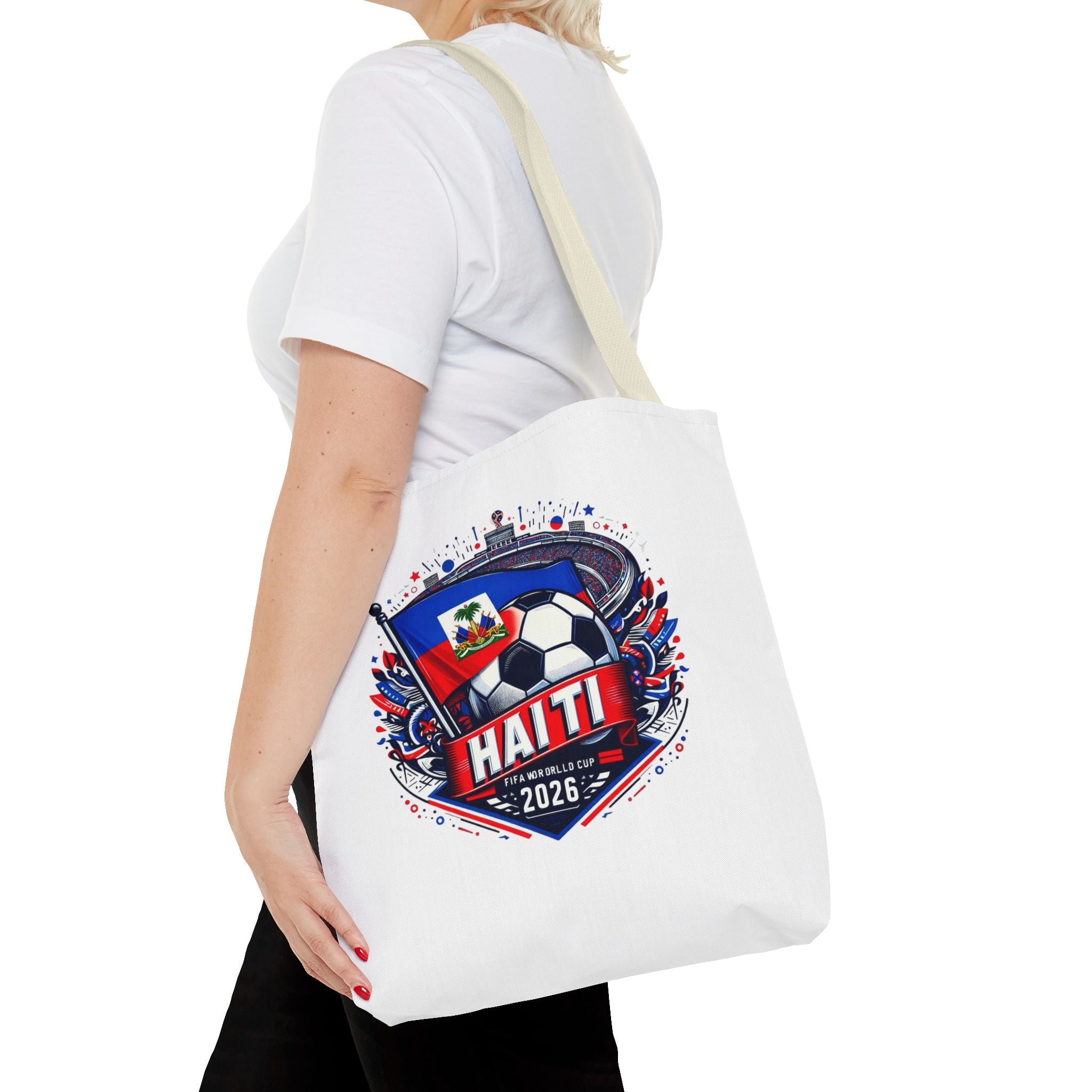 Haiti 2026 Soccer Tote Bag — World Cup Football Fan Gear
