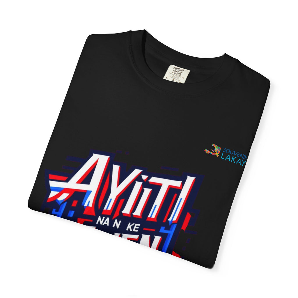 T-Shirt — 'Ayiti Nan Ke Mwen' Haitian Pride Graphic Tee