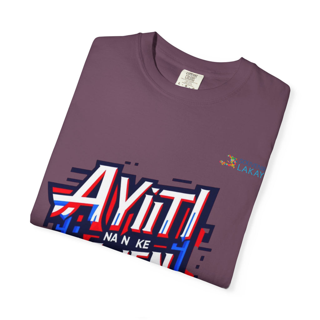 T-Shirt — 'Ayiti Nan Ke Mwen' Haitian Pride Graphic Tee