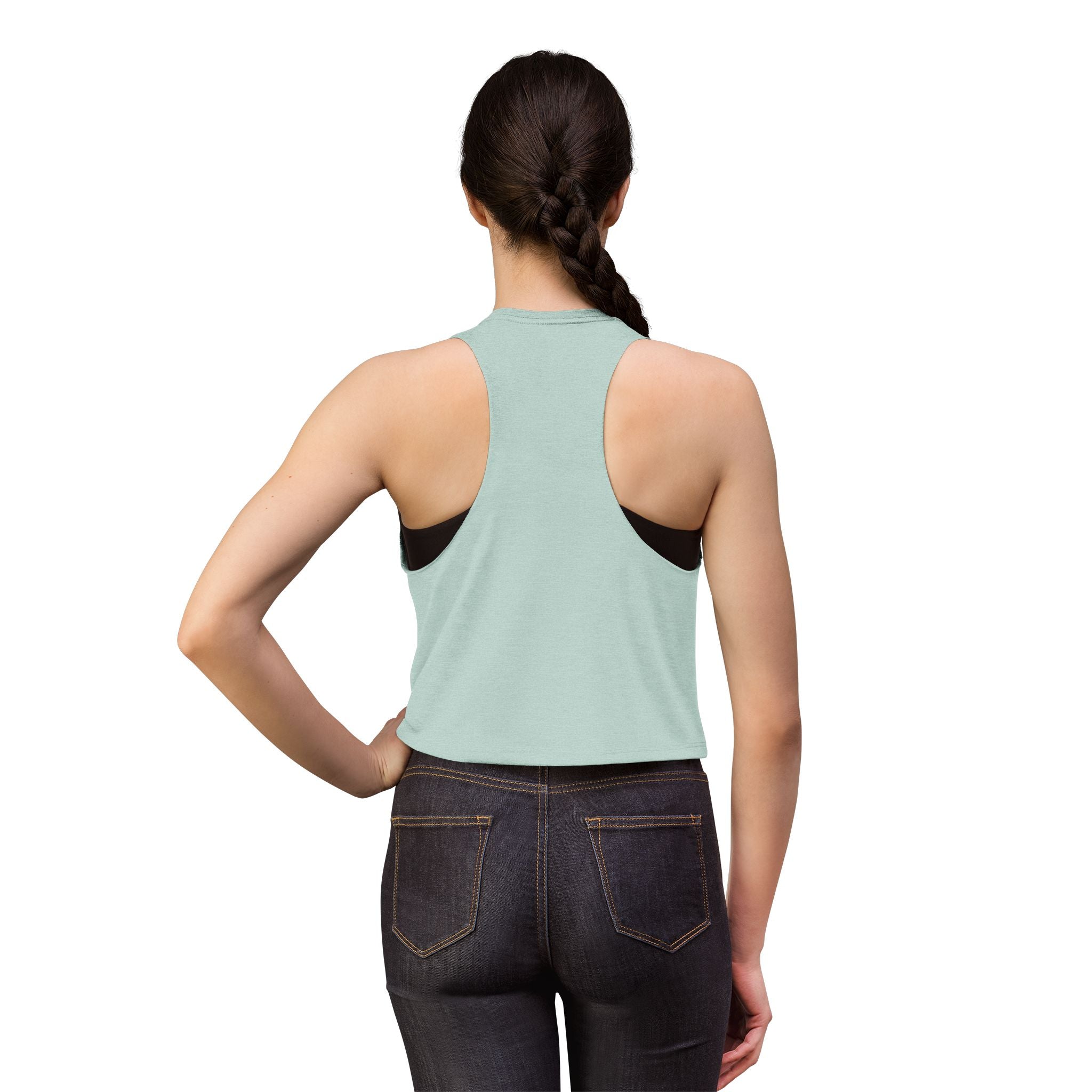 Haiti 2026 Soccer Crest Crop Top — Women's Football Fans Tank