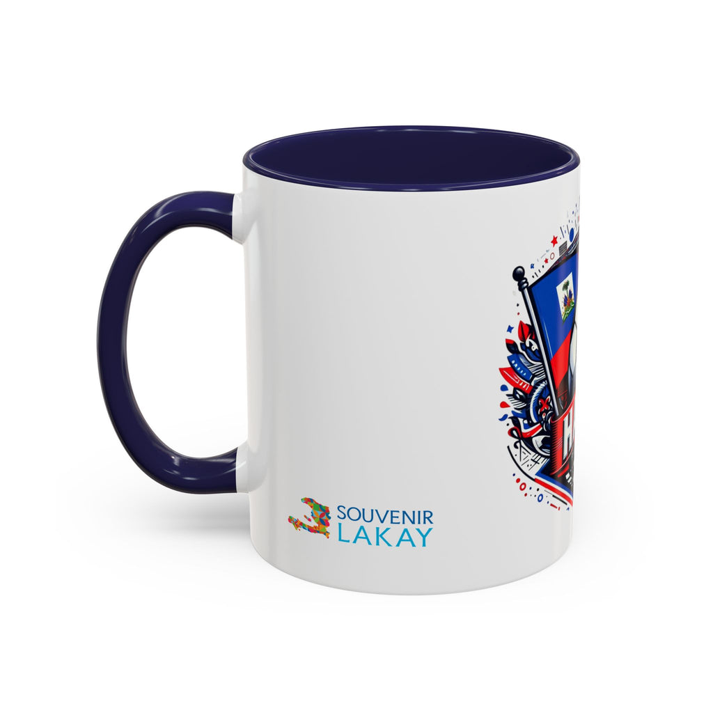 Ayiti World cup 2026 collection Accent Coffee Mug (11, 15oz)