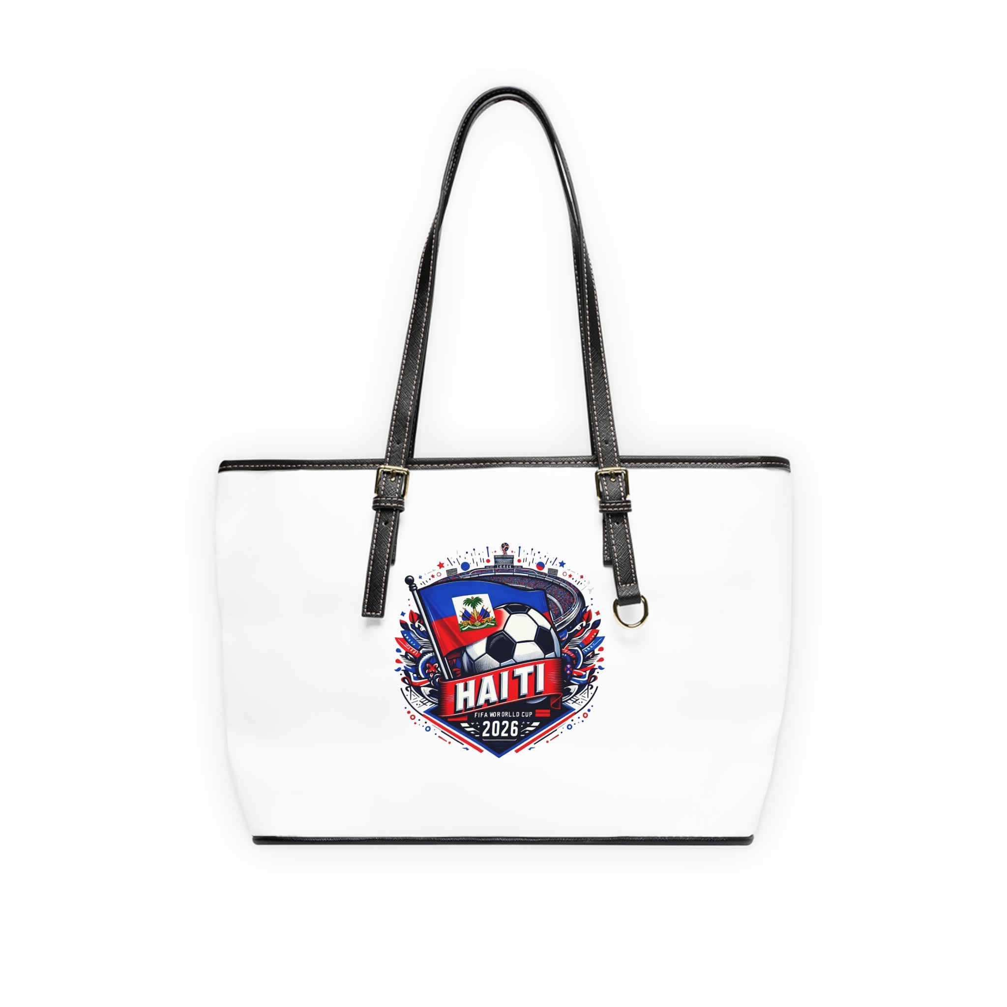 Haiti Souvenir PU Leather Shoulder Bag – Lakay Travel Tote (2026)
