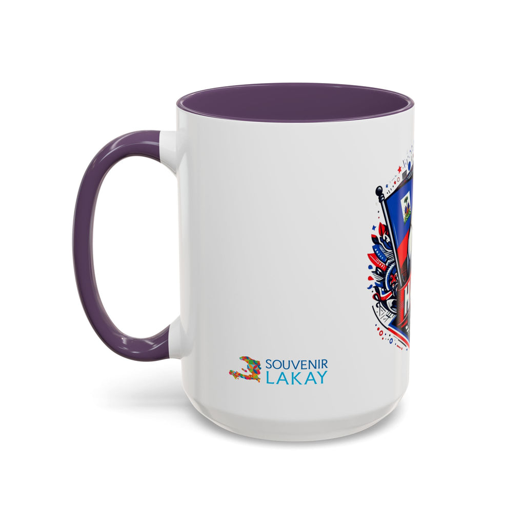 Ayiti World cup 2026 collection Accent Coffee Mug (11, 15oz)