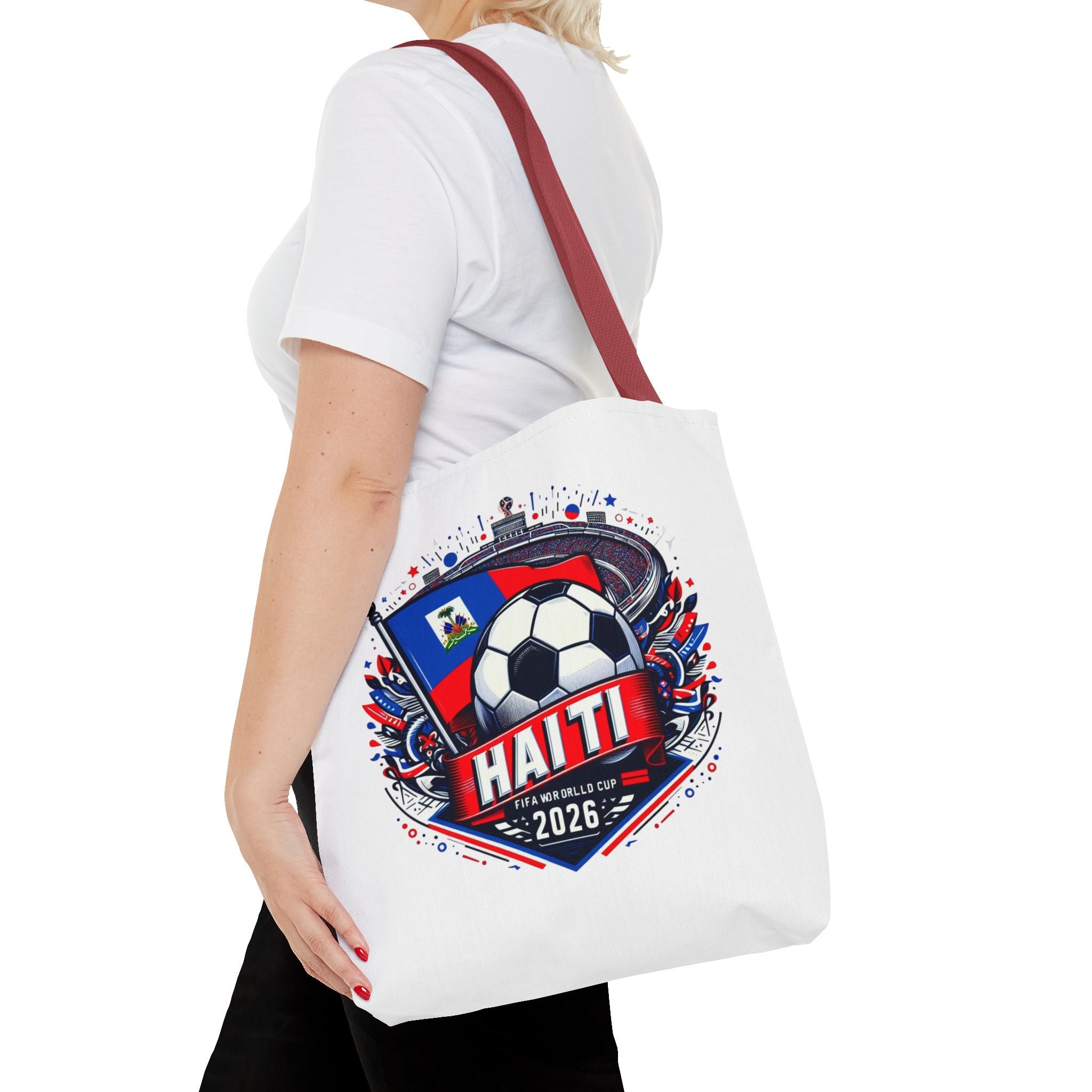 Haiti 2026 Soccer Tote Bag — World Cup Football Fan Gear