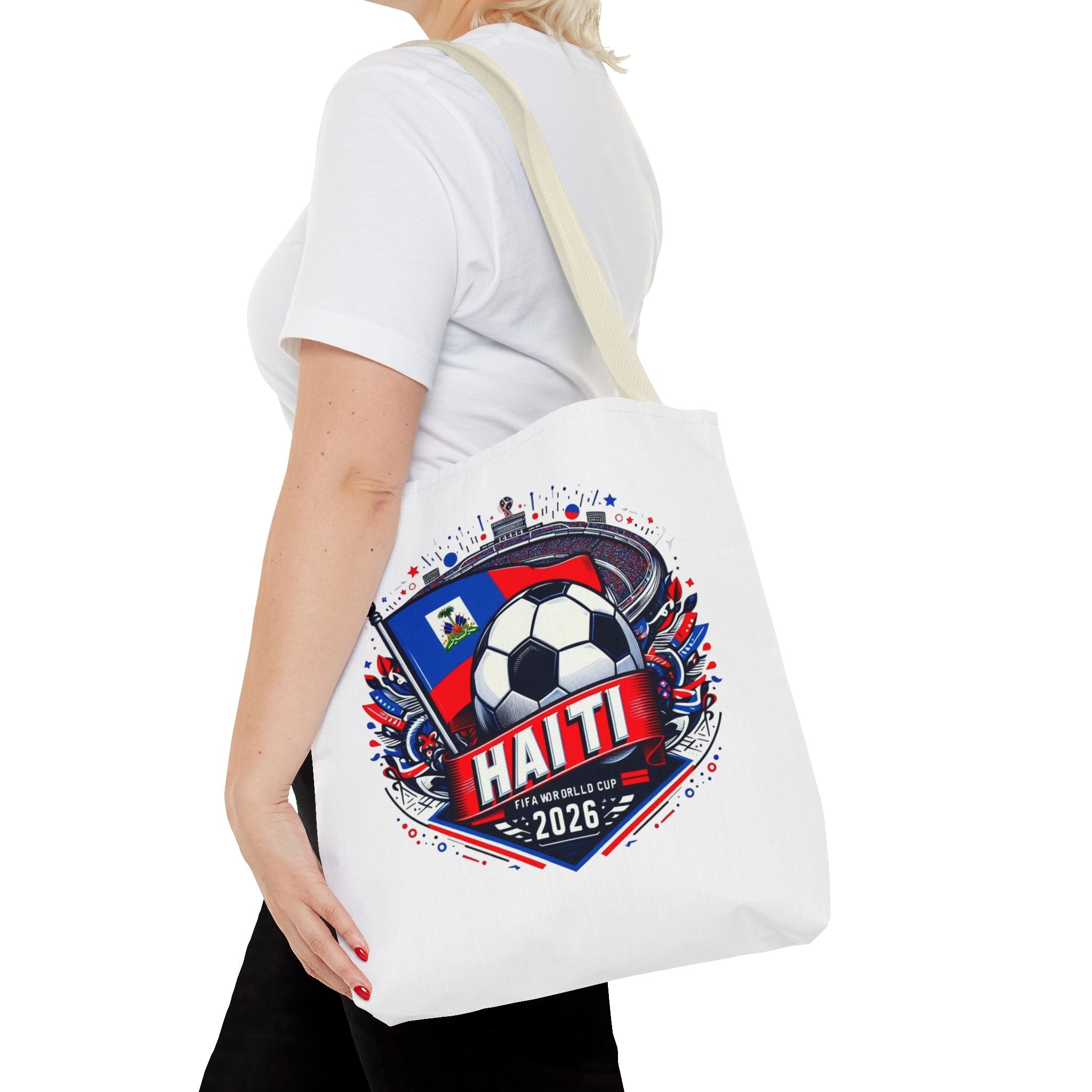Haiti 2026 Soccer Tote Bag — World Cup Football Fan Gear