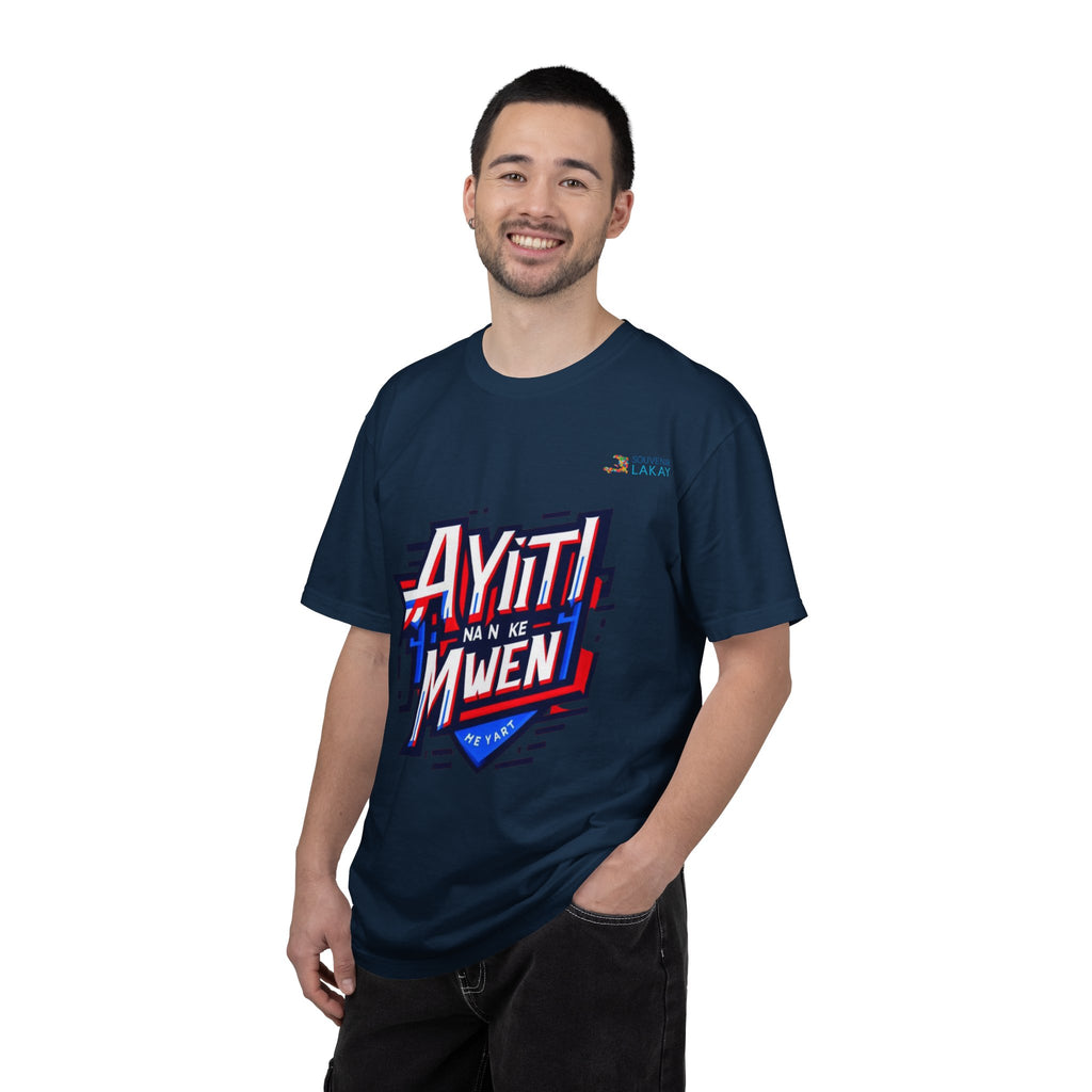 T-Shirt — 'Ayiti Nan Ke Mwen' Haitian Pride Graphic Tee