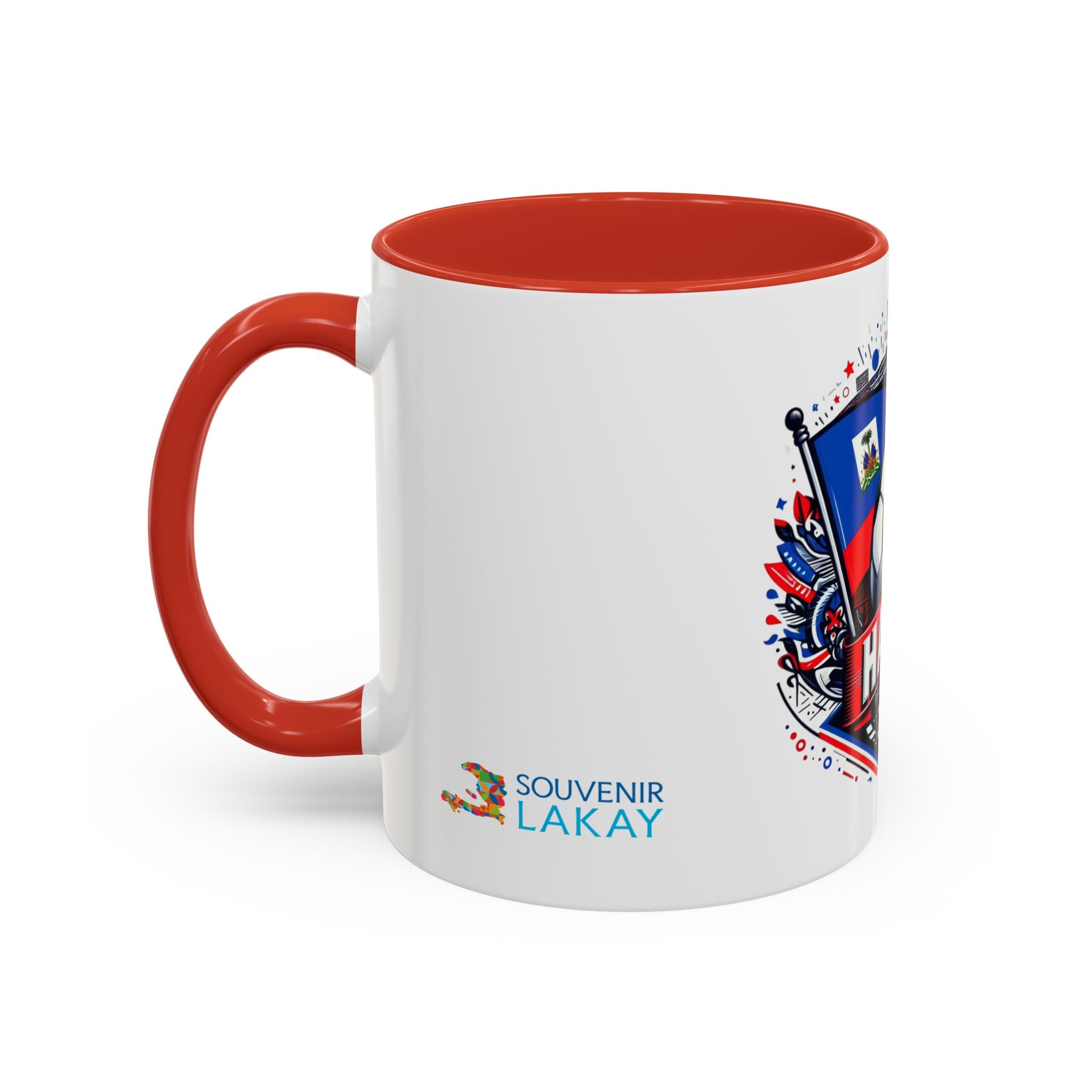 Ayiti World cup 2026 collection Accent Coffee Mug (11, 15oz)