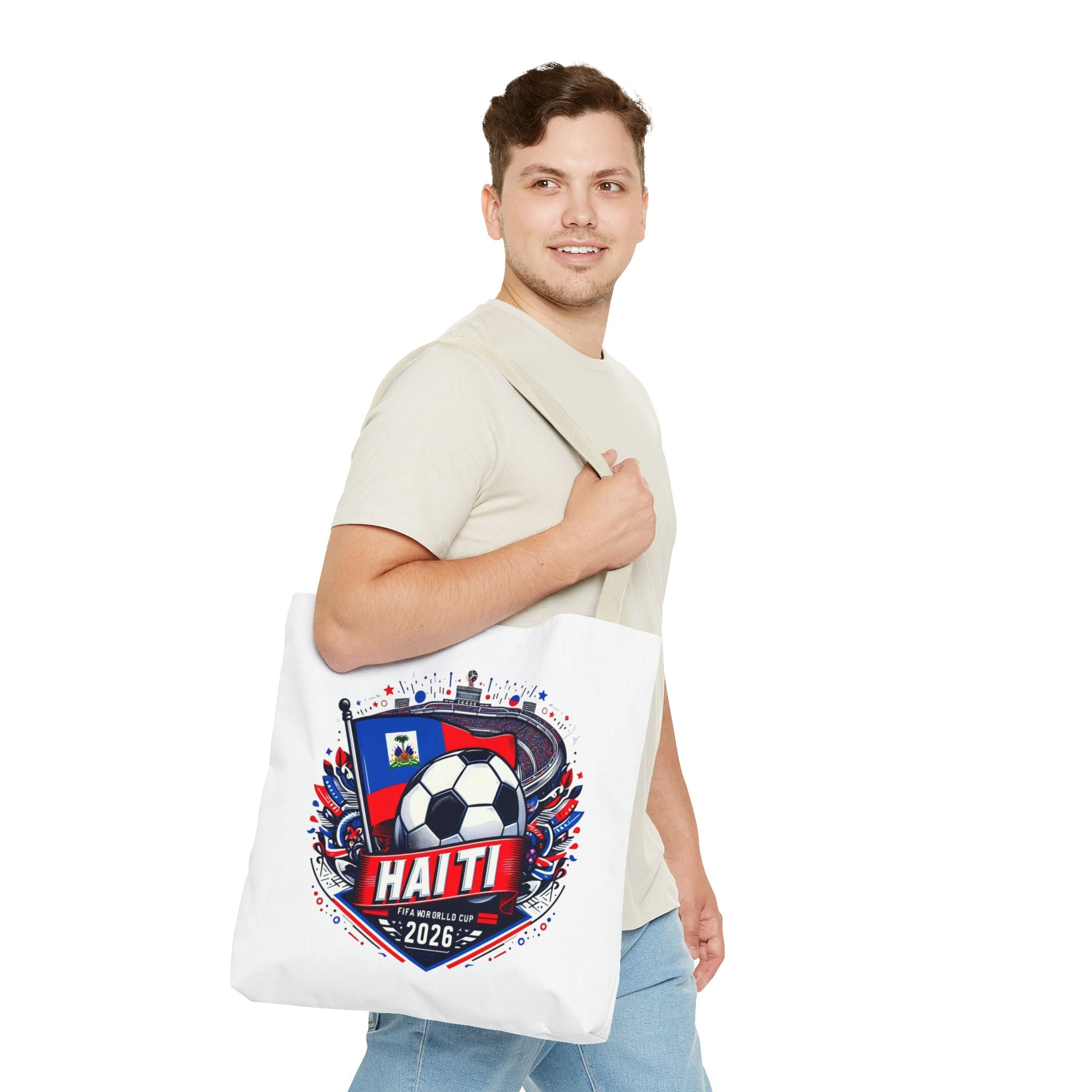 Haiti 2026 Soccer Tote Bag — World Cup Football Fan Gear