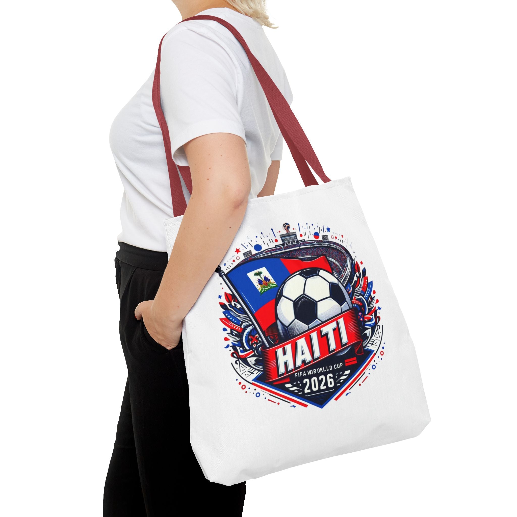Haiti 2026 Soccer Tote Bag — World Cup Football Fan Gear