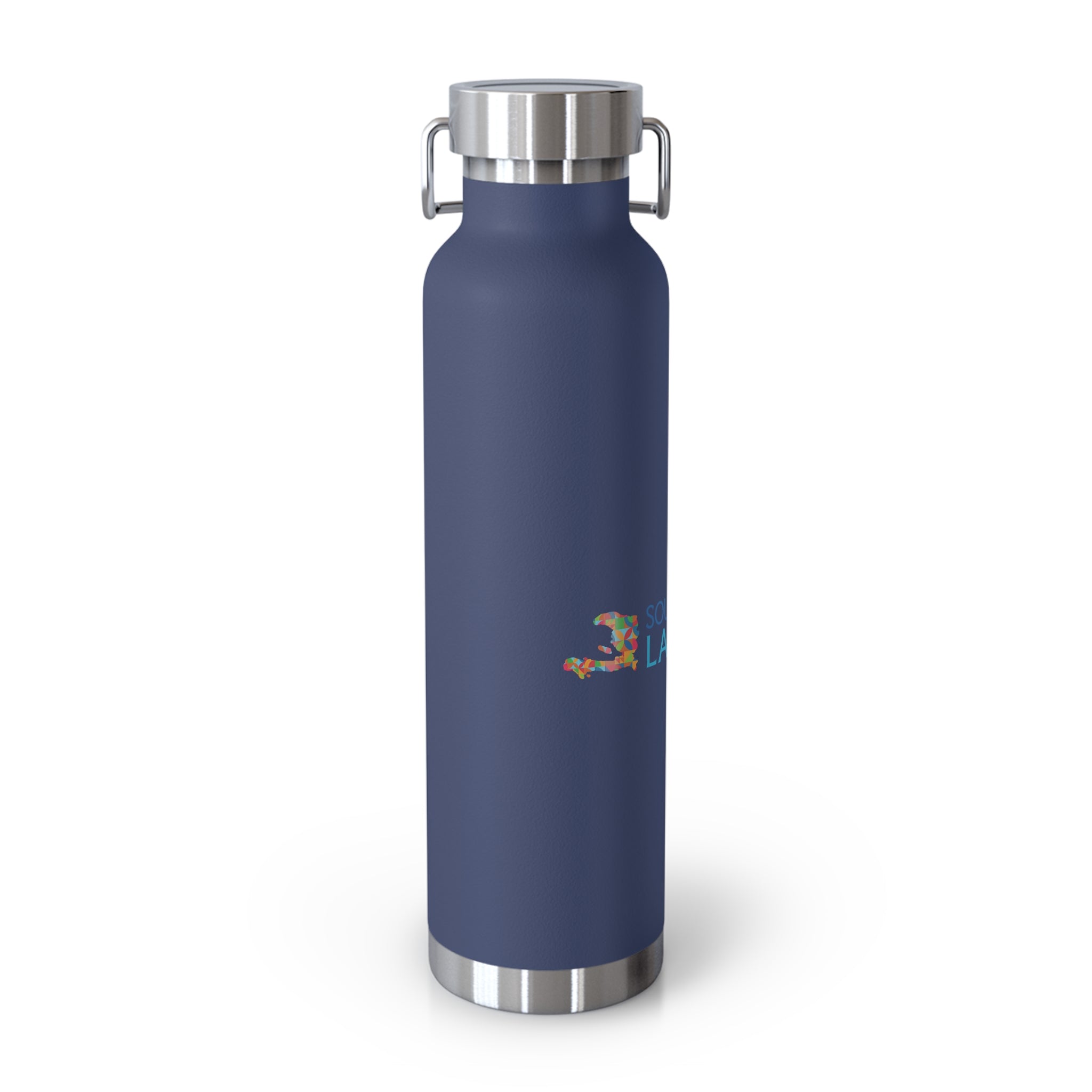 Haiti Soccer 2026 Copper Vacuum Insulated Bottle – 22oz Souvenir Lakay Water Bottle