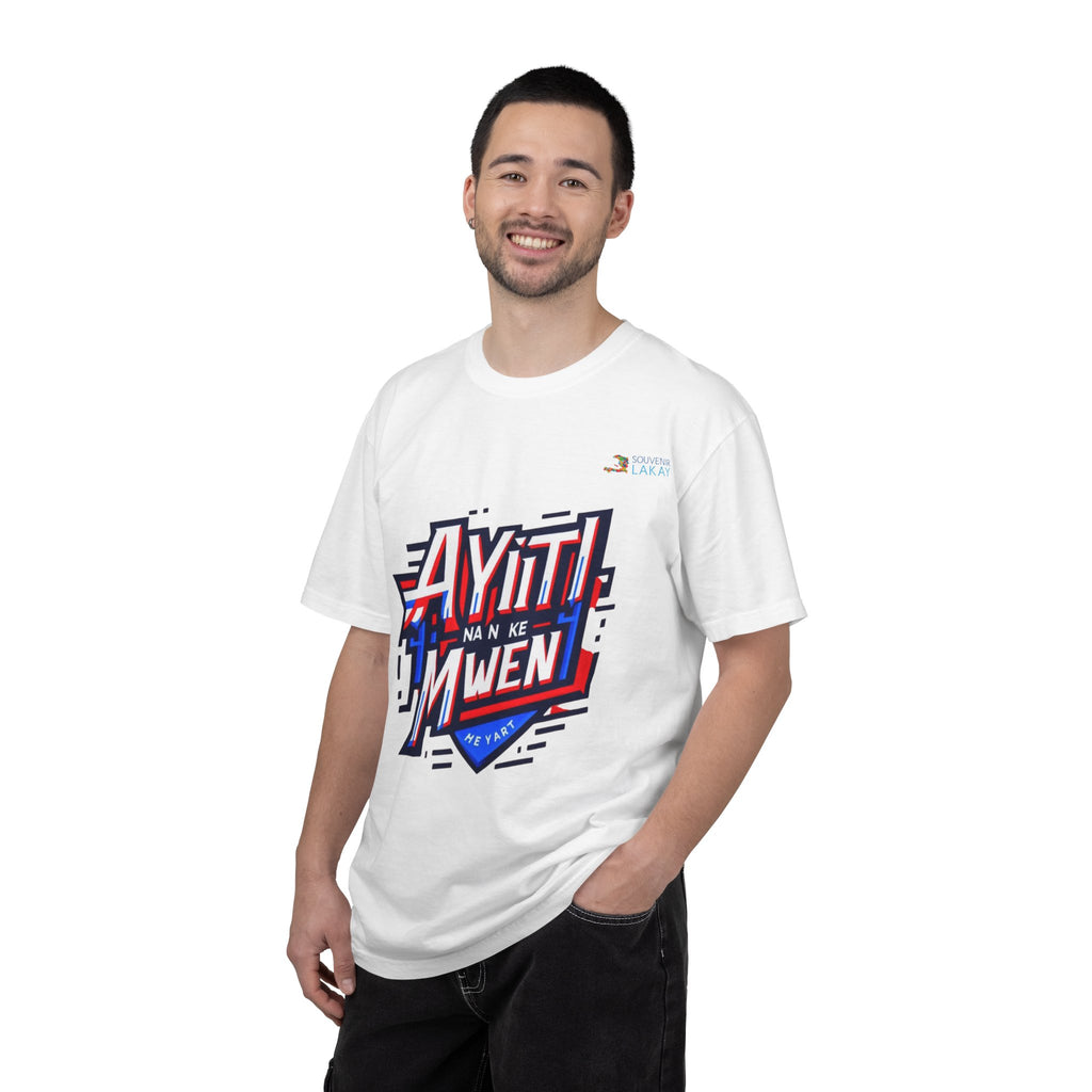 T-Shirt — 'Ayiti Nan Ke Mwen' Haitian Pride Graphic Tee