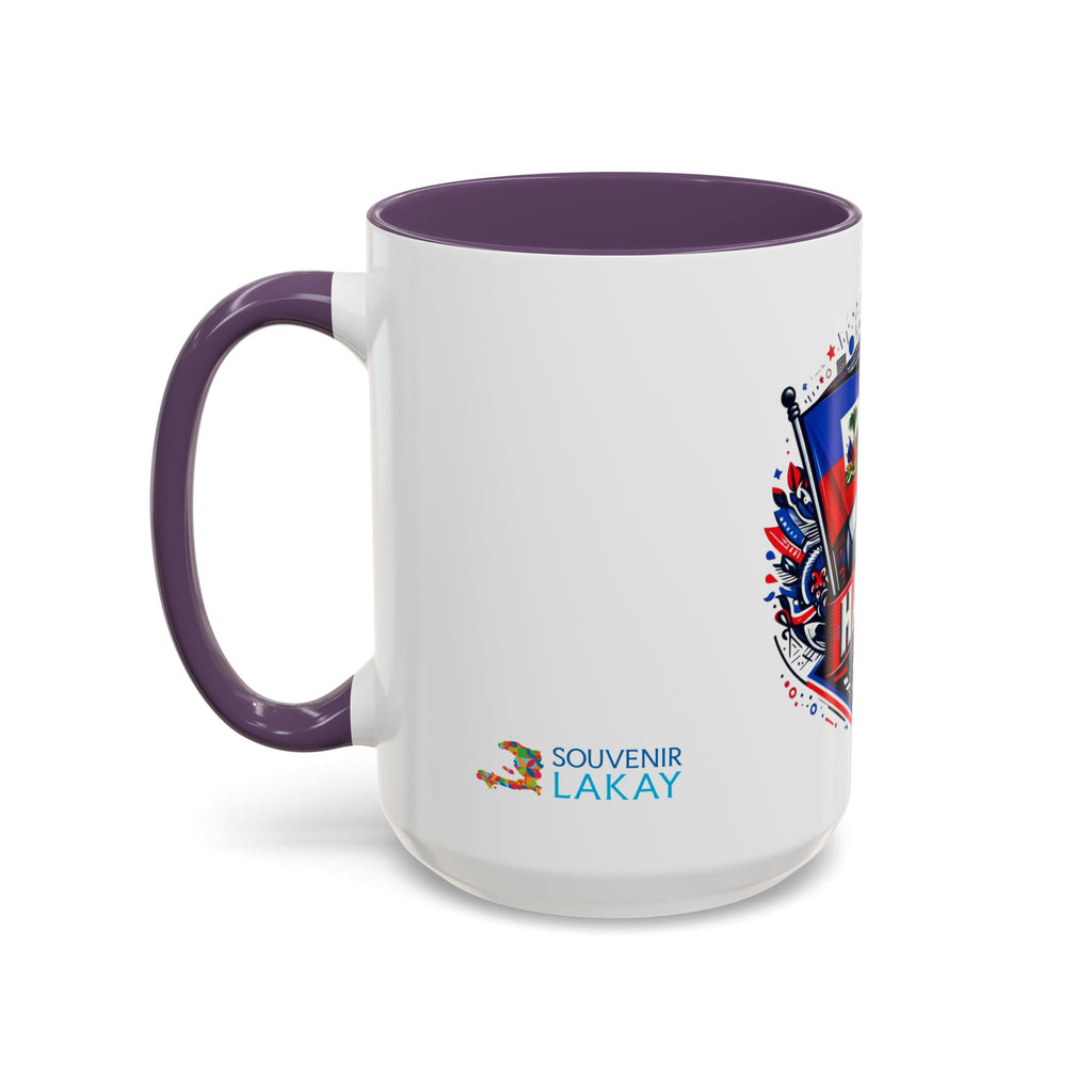 Ayiti World cup 2026 collection Accent Coffee Mug (11, 15oz)