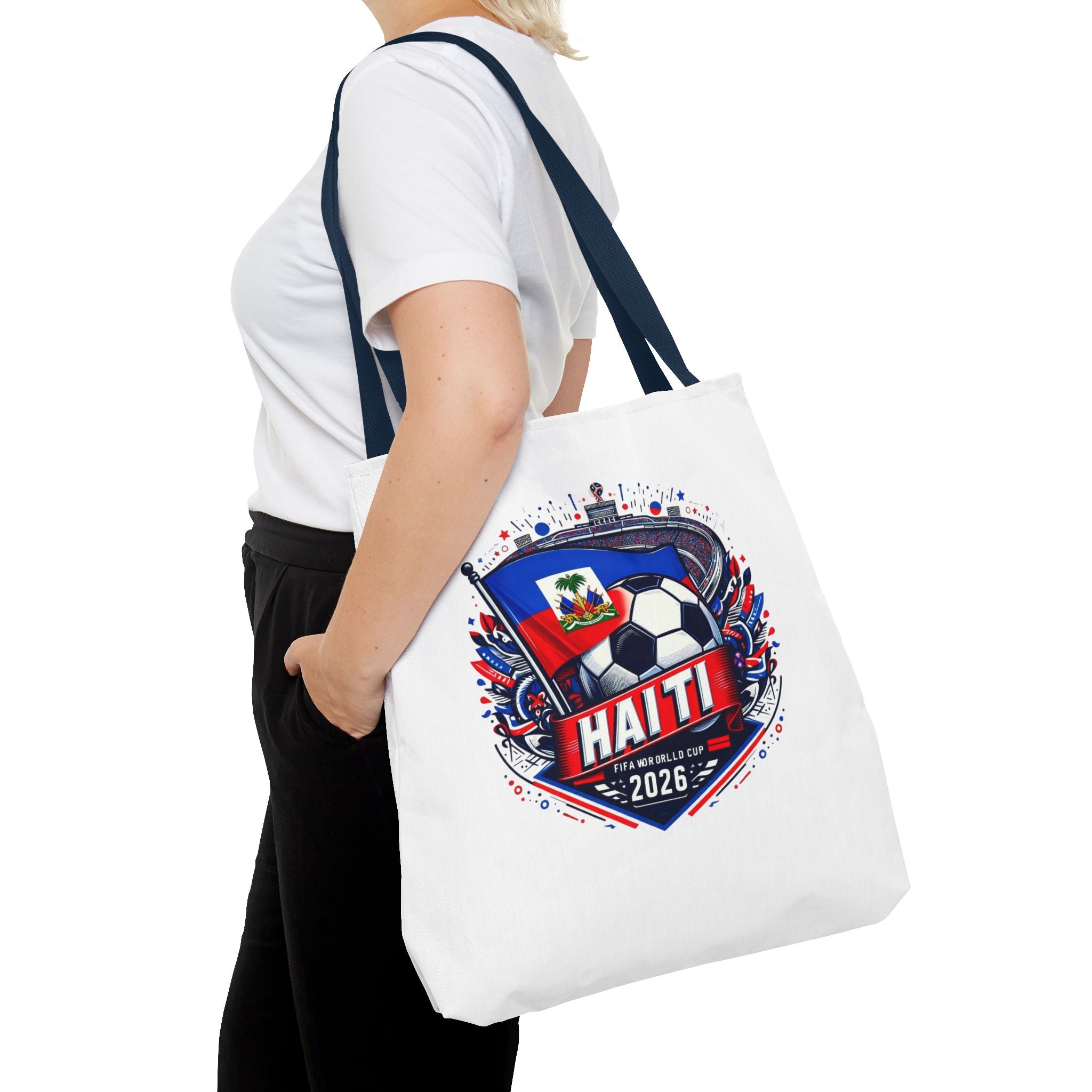 Haiti 2026 Soccer Tote Bag — World Cup Football Fan Gear