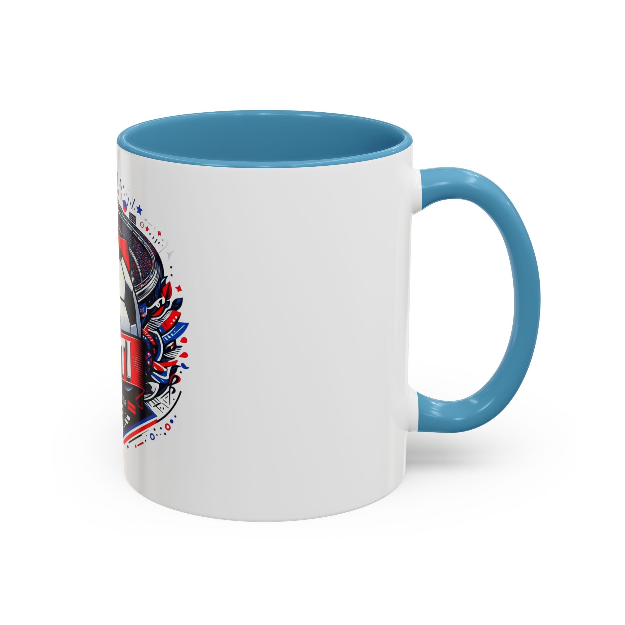 Ayiti World cup 2026 collection Accent Coffee Mug (11, 15oz)