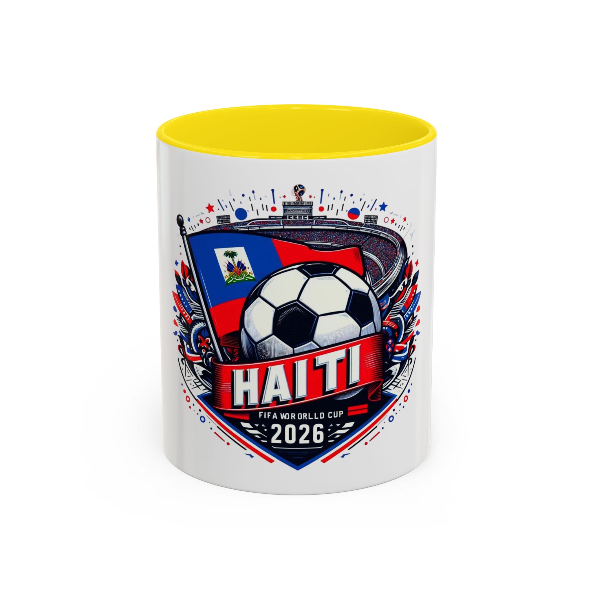 Ayiti World cup 2026 collection Accent Coffee Mug (11, 15oz)