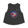 Haiti 2026 Soccer Crest Crop Top — Women's Football Fans Tank