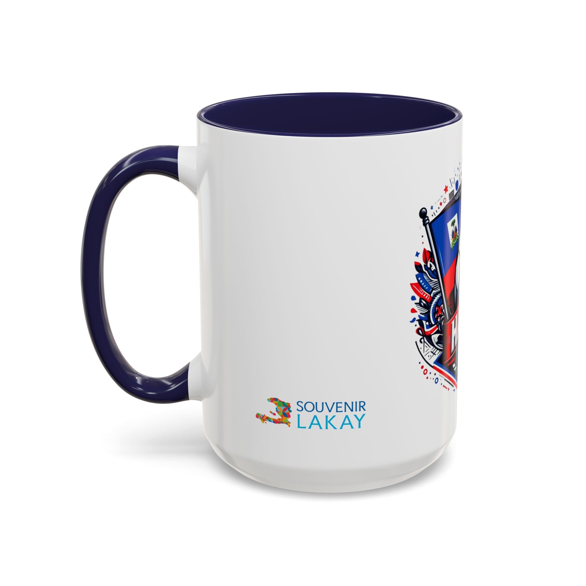 Ayiti World cup 2026 collection Accent Coffee Mug (11, 15oz)