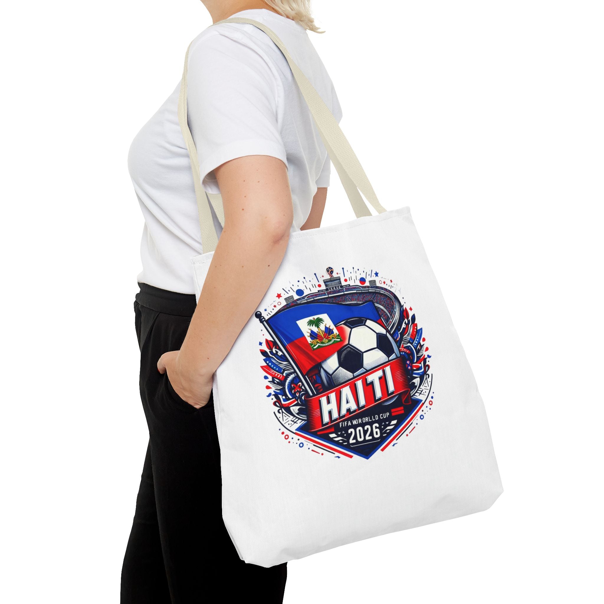 Haiti 2026 Soccer Tote Bag — World Cup Football Fan Gear