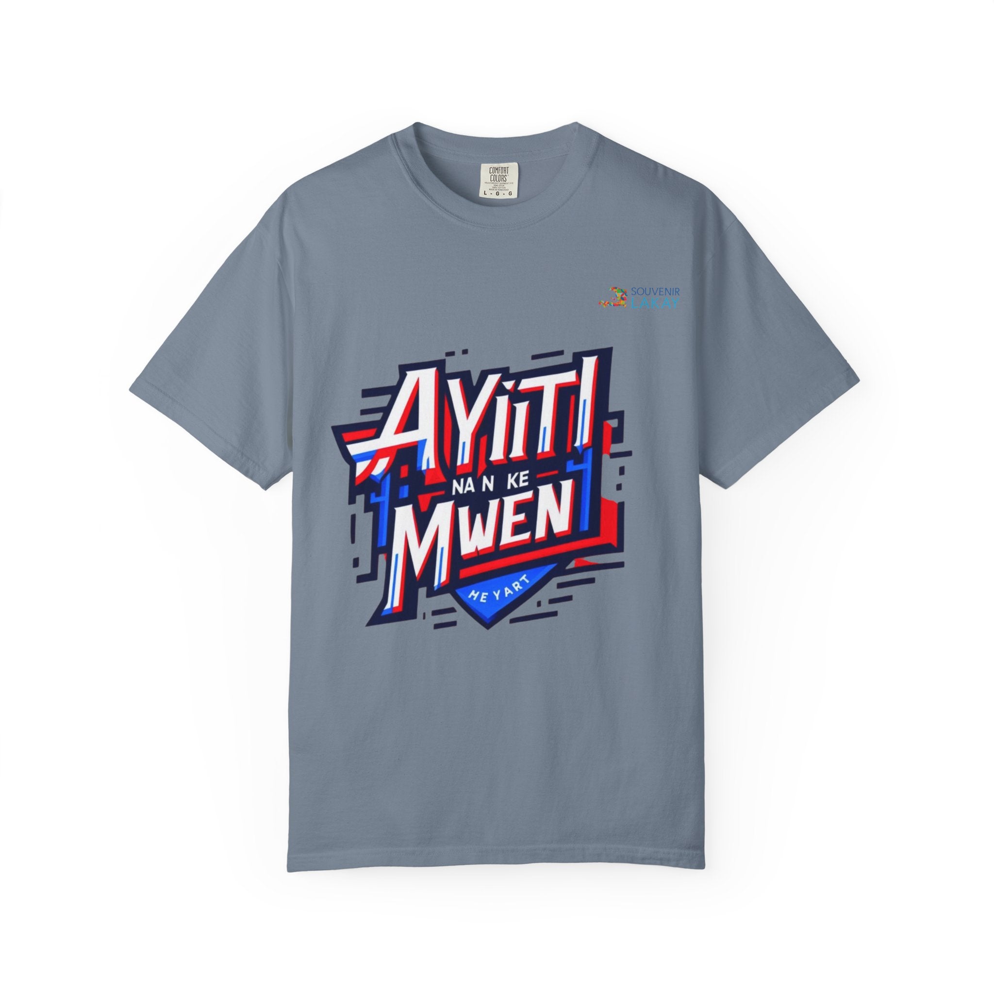 T-Shirt — 'Ayiti Nan Ke Mwen' Haitian Pride Graphic Tee