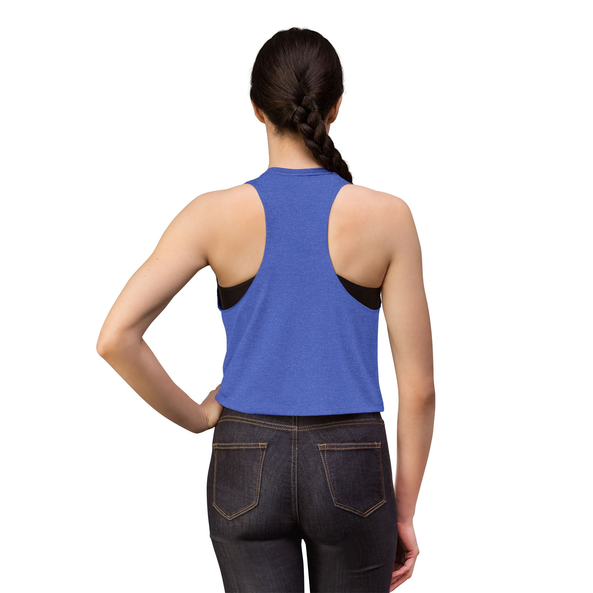 Haiti 2026 Soccer Crest Crop Top — Women's Football Fans Tank