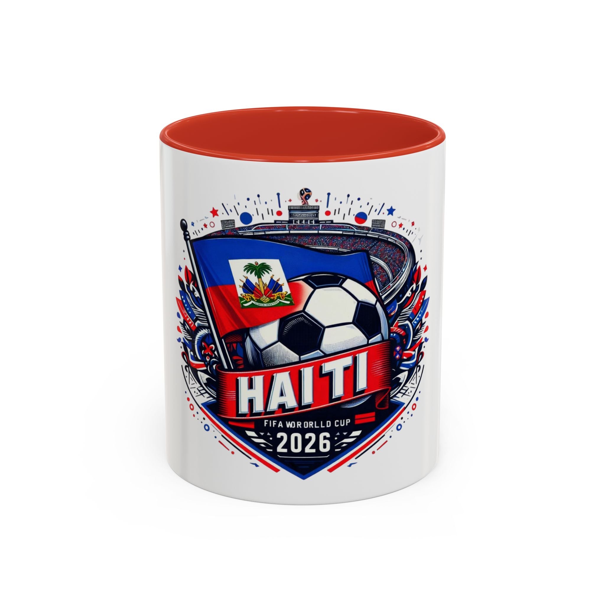 Ayiti World cup 2026 collection Accent Coffee Mug (11, 15oz)