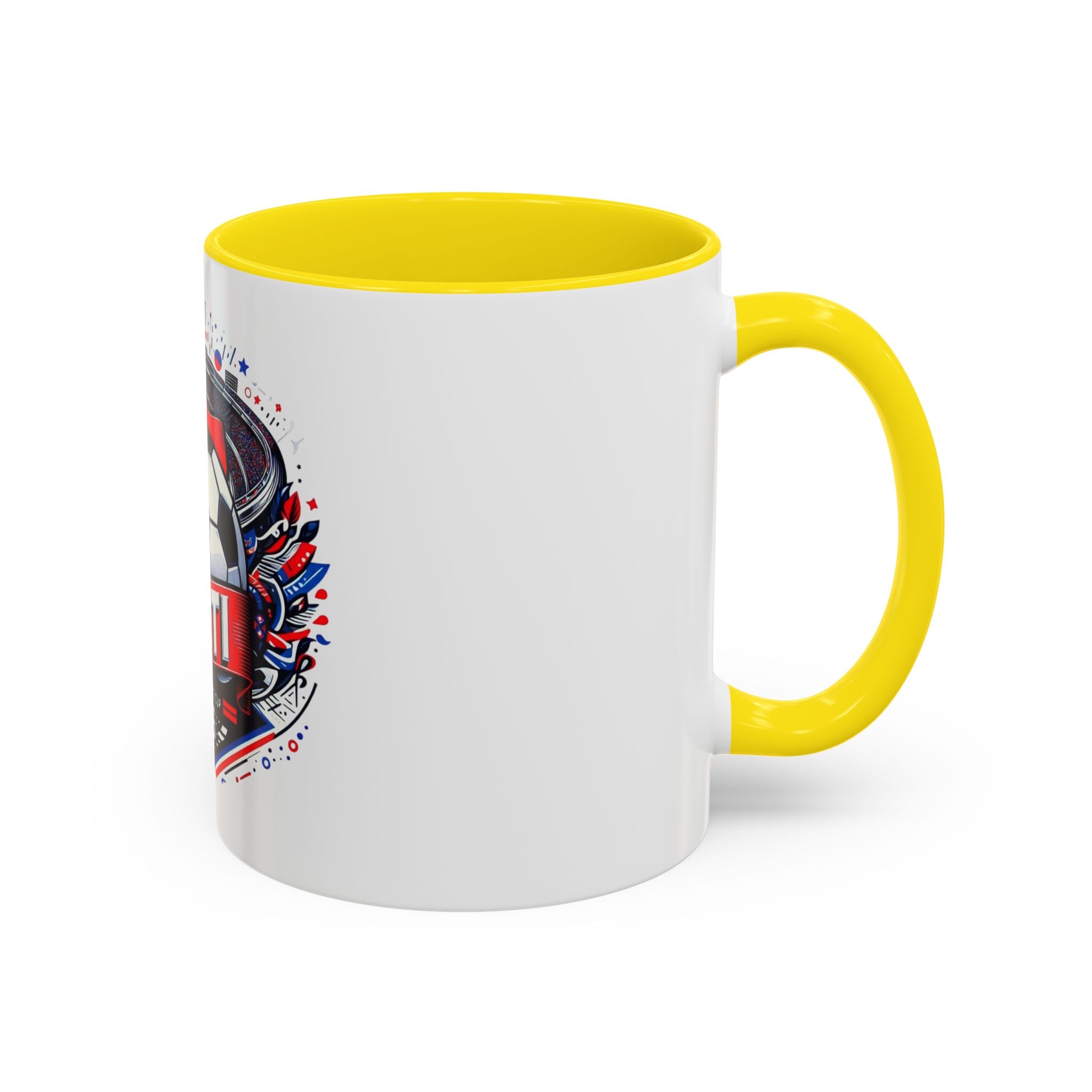 Ayiti World cup 2026 collection Accent Coffee Mug (11, 15oz)