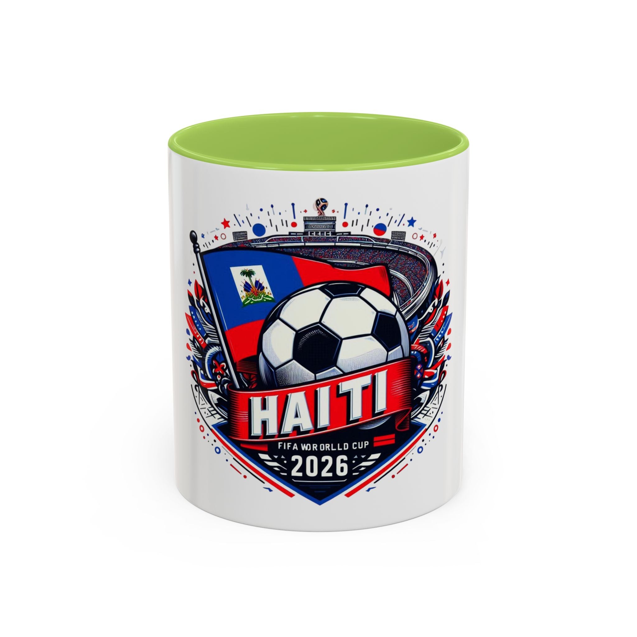 Ayiti World cup 2026 collection Accent Coffee Mug (11, 15oz)