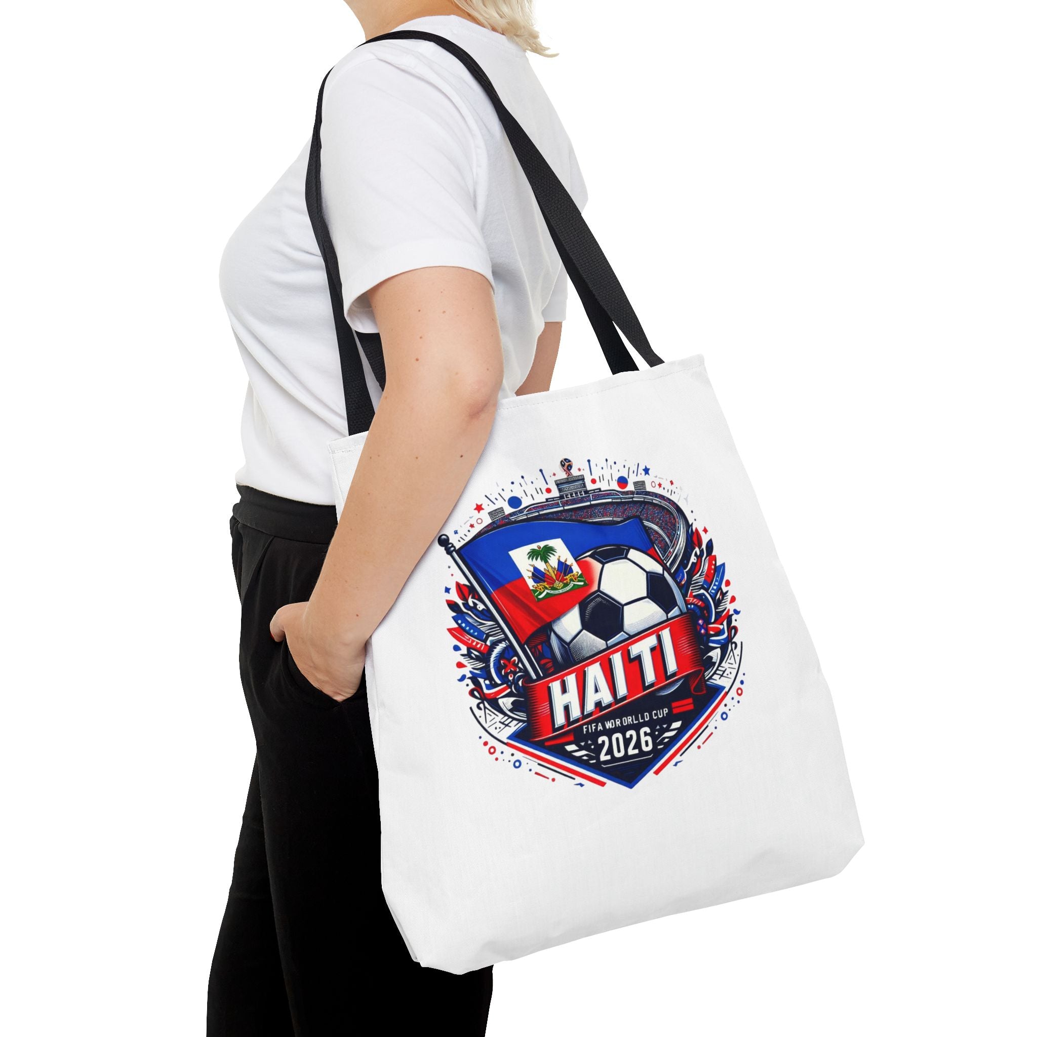 Haiti 2026 Soccer Tote Bag — World Cup Football Fan Gear