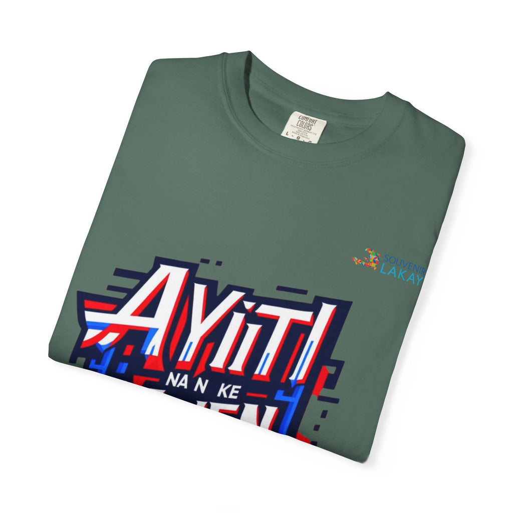 T-Shirt — 'Ayiti Nan Ke Mwen' Haitian Pride Graphic Tee