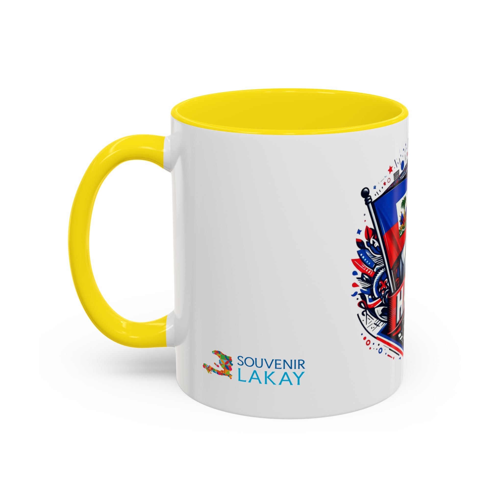 Ayiti World cup 2026 collection Accent Coffee Mug (11, 15oz)