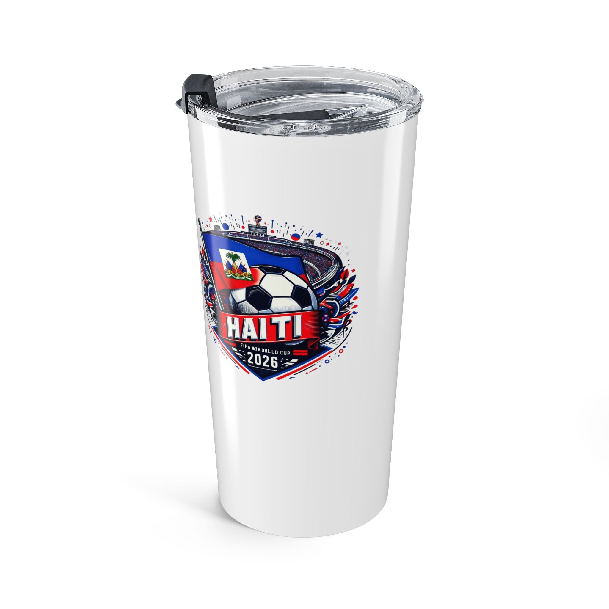Haiti World Cup 2026 collection 20oz Patriotic Hockey Team Travel Tumbler