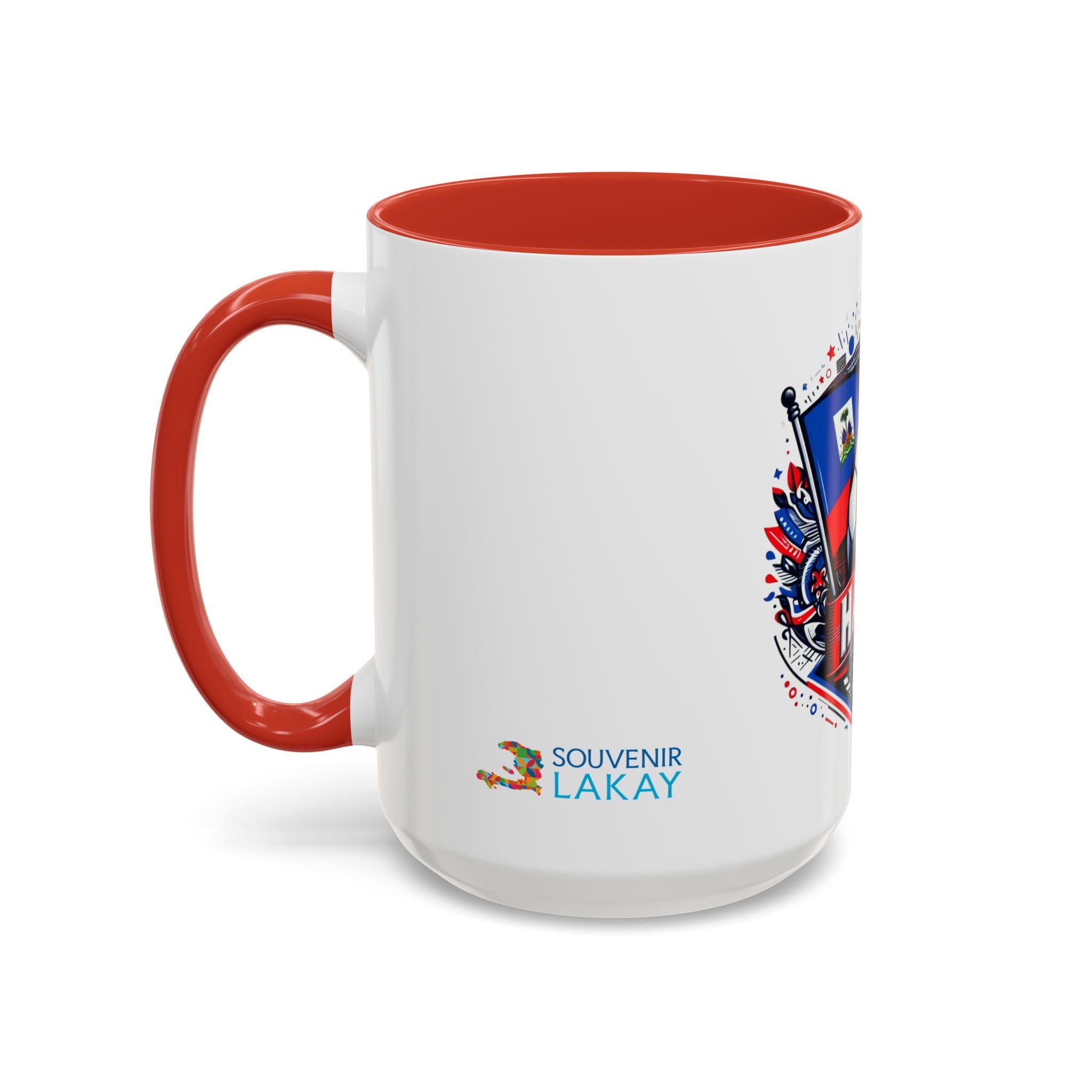 Ayiti World cup 2026 collection Accent Coffee Mug (11, 15oz)