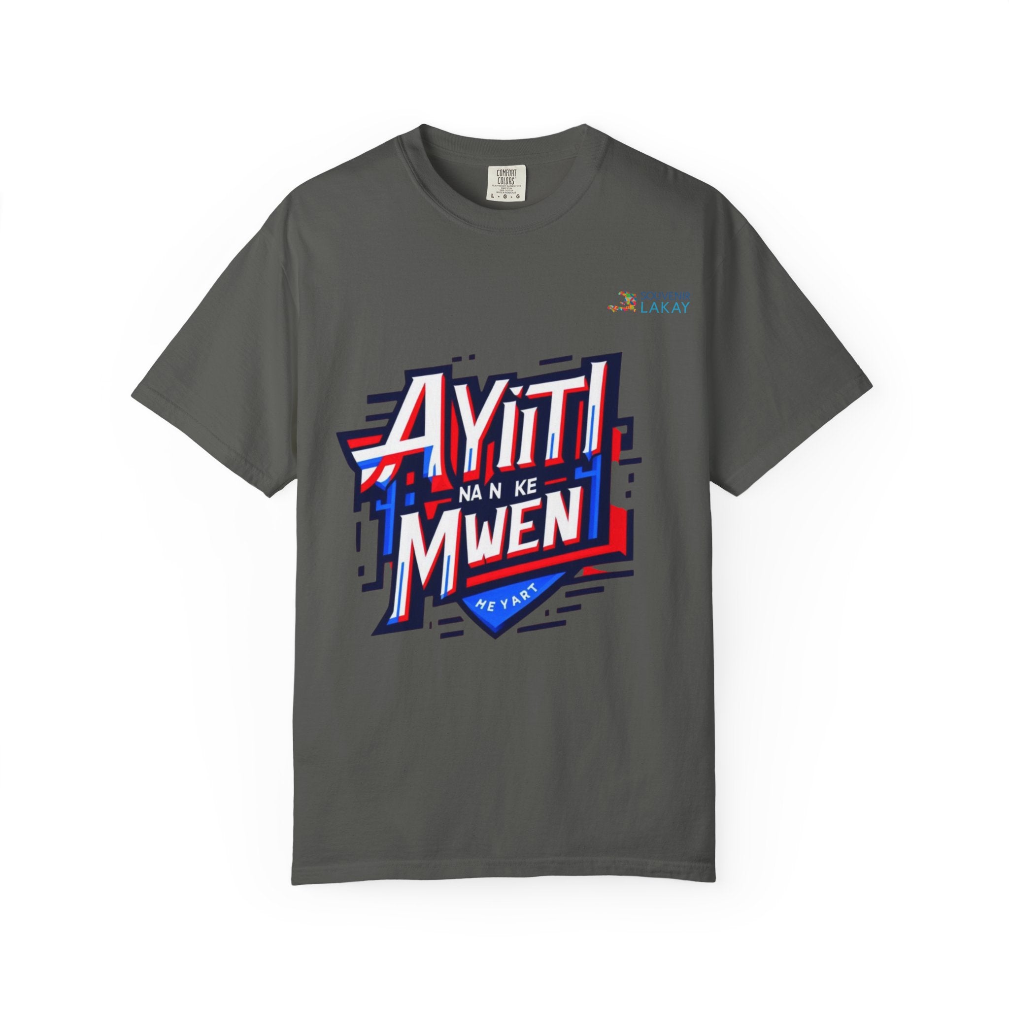 T-Shirt — 'Ayiti Nan Ke Mwen' Haitian Pride Graphic Tee