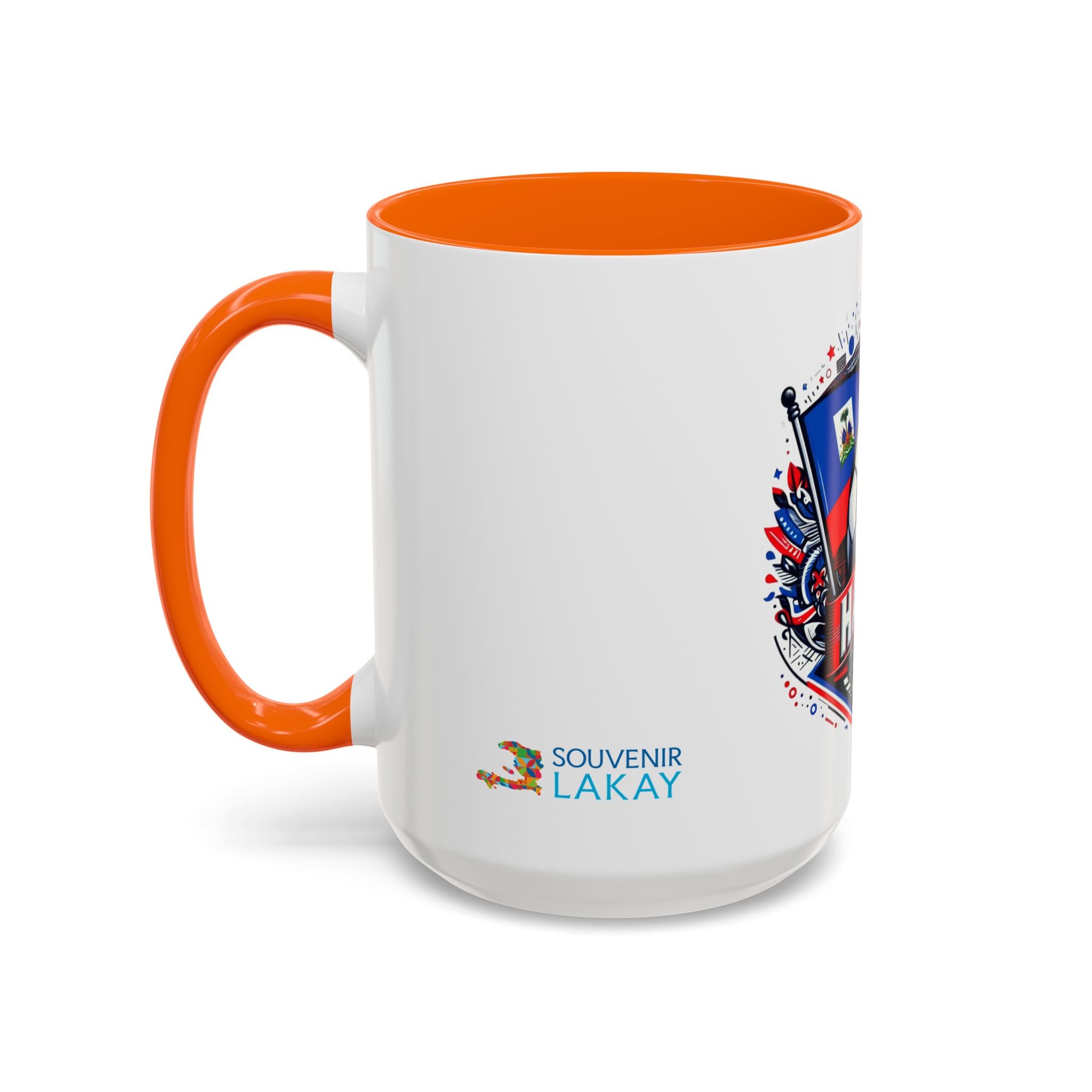 Ayiti World cup 2026 collection Accent Coffee Mug (11, 15oz)