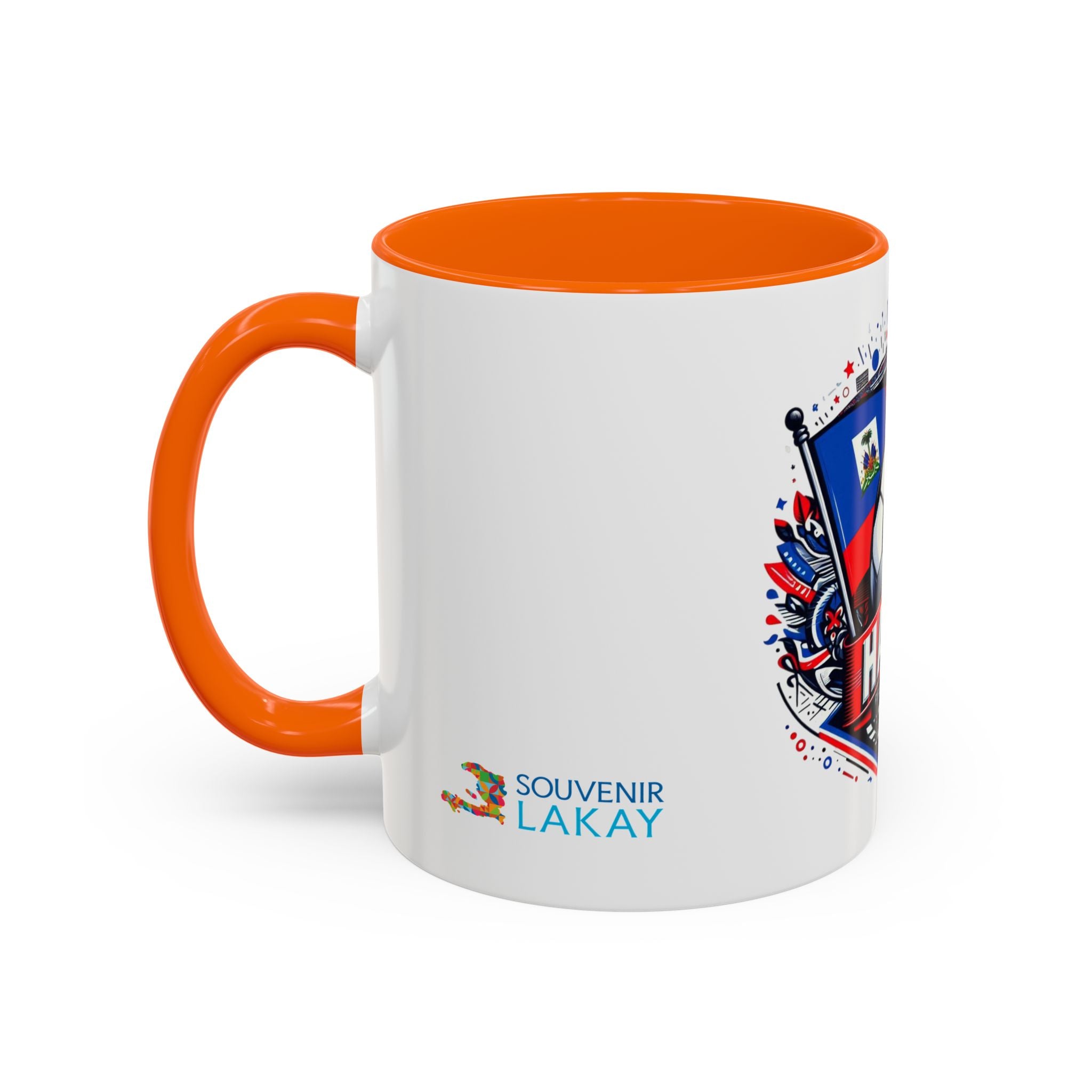 Ayiti World cup 2026 collection Accent Coffee Mug (11, 15oz)