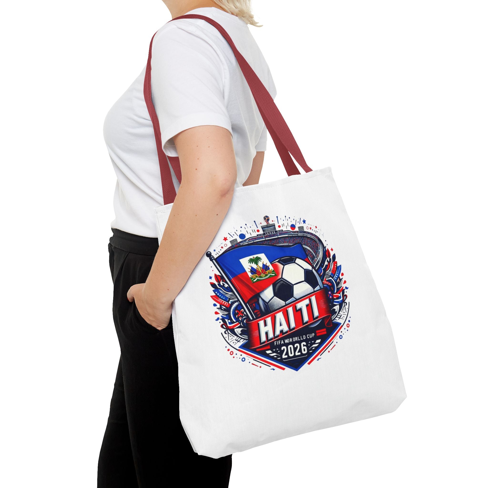 Haiti 2026 Soccer Tote Bag — World Cup Football Fan Gear