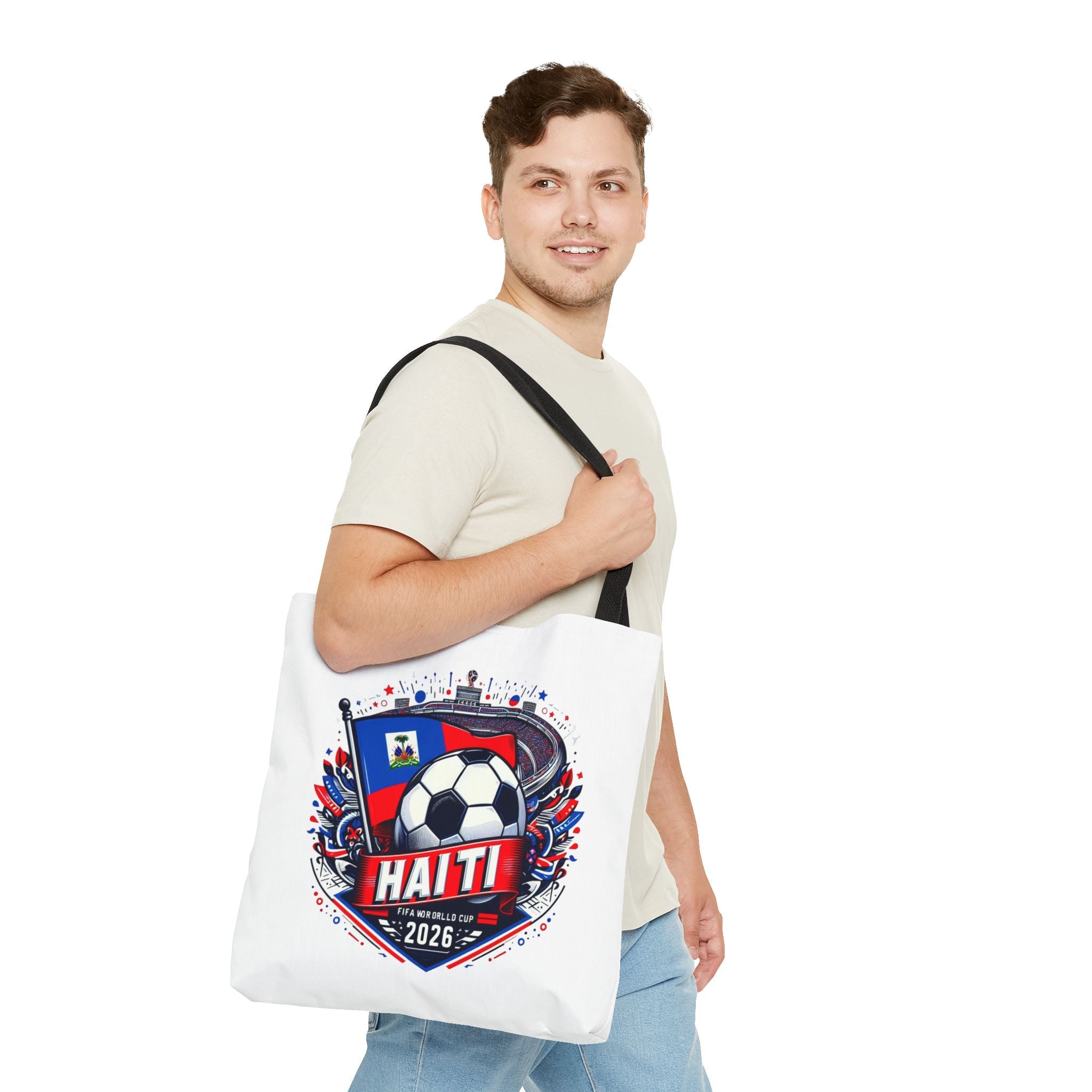 Haiti 2026 Soccer Tote Bag — World Cup Football Fan Gear