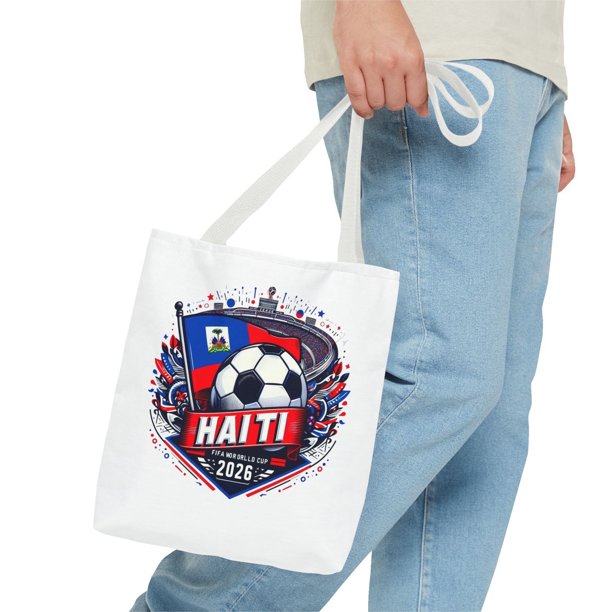 Haiti 2026 Soccer Tote Bag — World Cup Football Fan Gear