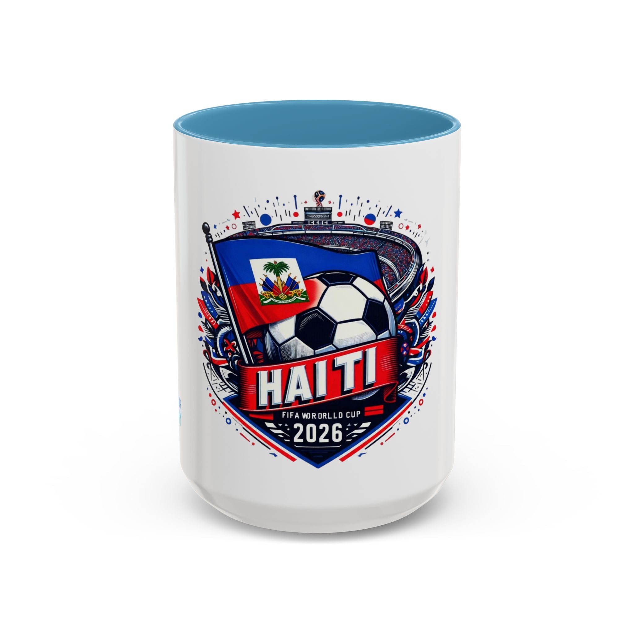 Ayiti World cup 2026 collection Accent Coffee Mug (11, 15oz)