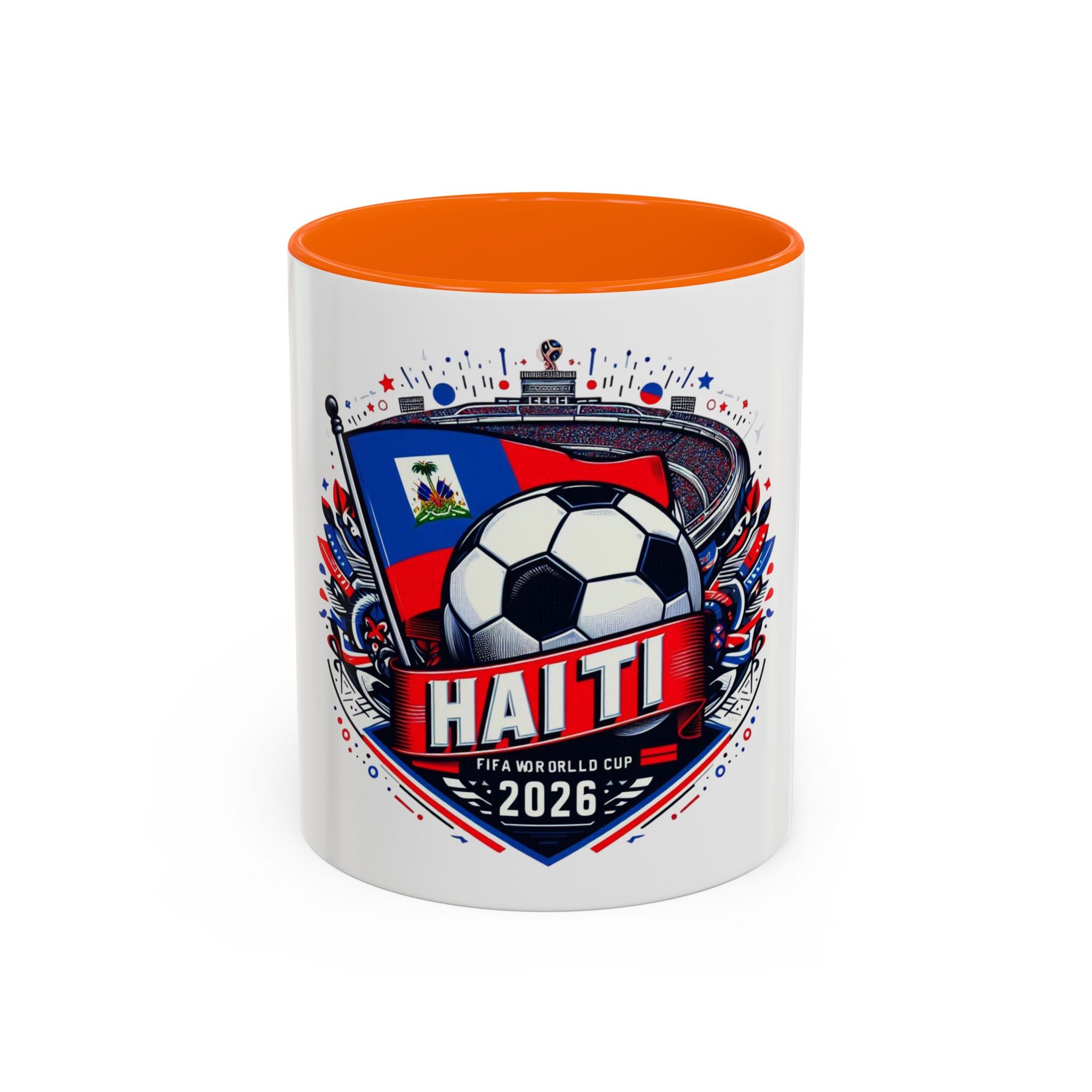 Ayiti World cup 2026 collection Accent Coffee Mug (11, 15oz)