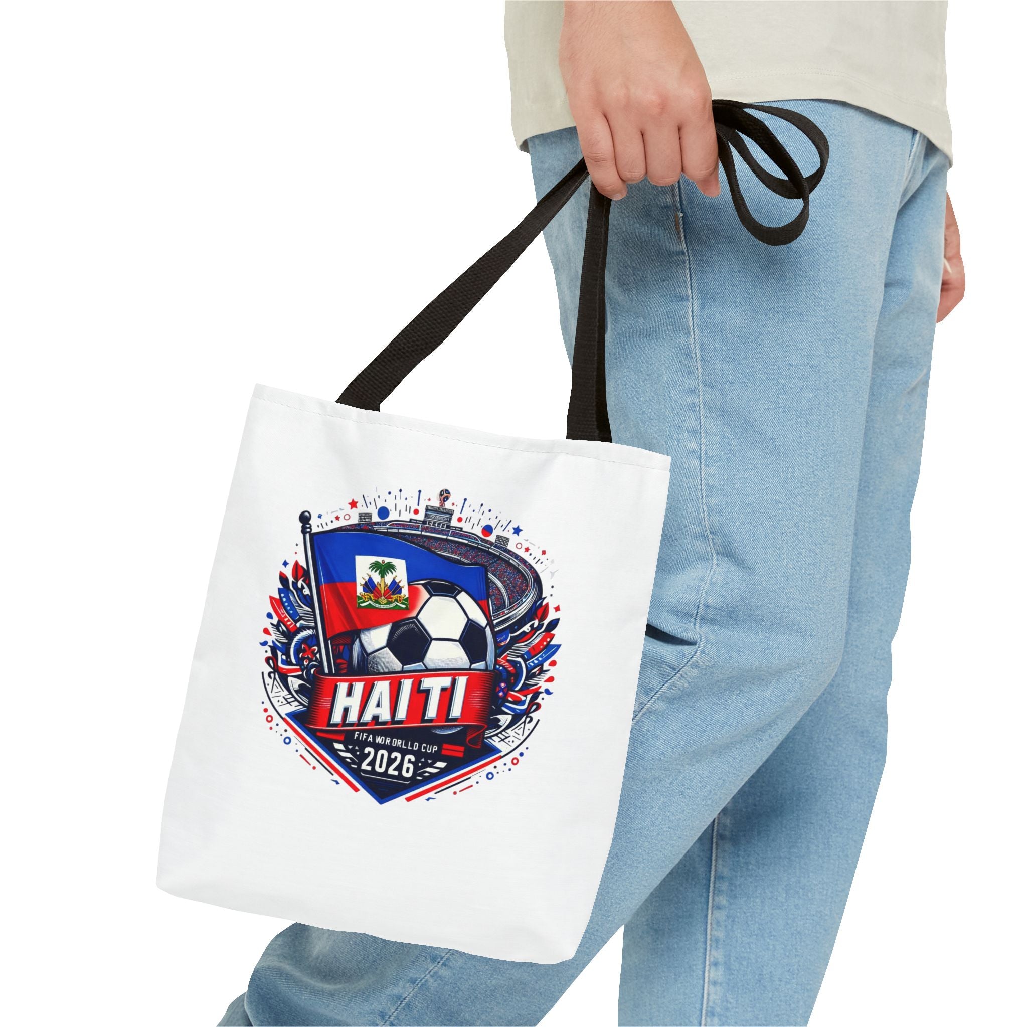 Haiti 2026 Soccer Tote Bag — World Cup Football Fan Gear