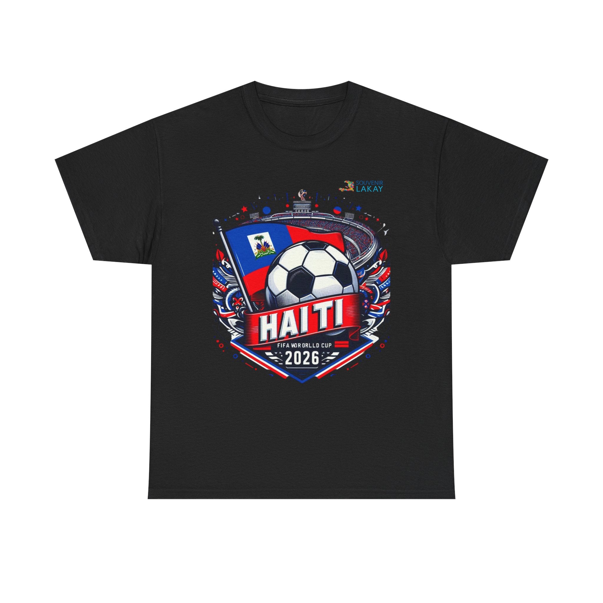 Haiti 2026 Soccer Fan Tee — Flag & Football Supporter Shirt